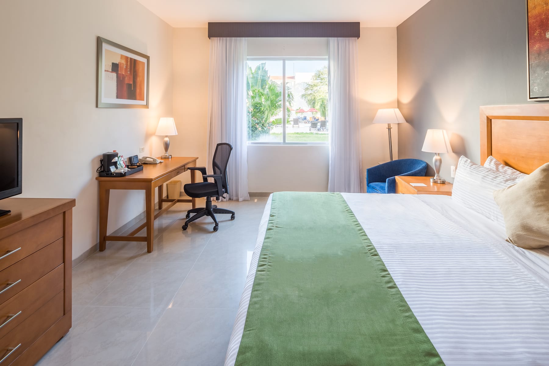 Guest room at the Wyndham Garden Playa del Carmen in Playa del Carmen, Other than US/Canada