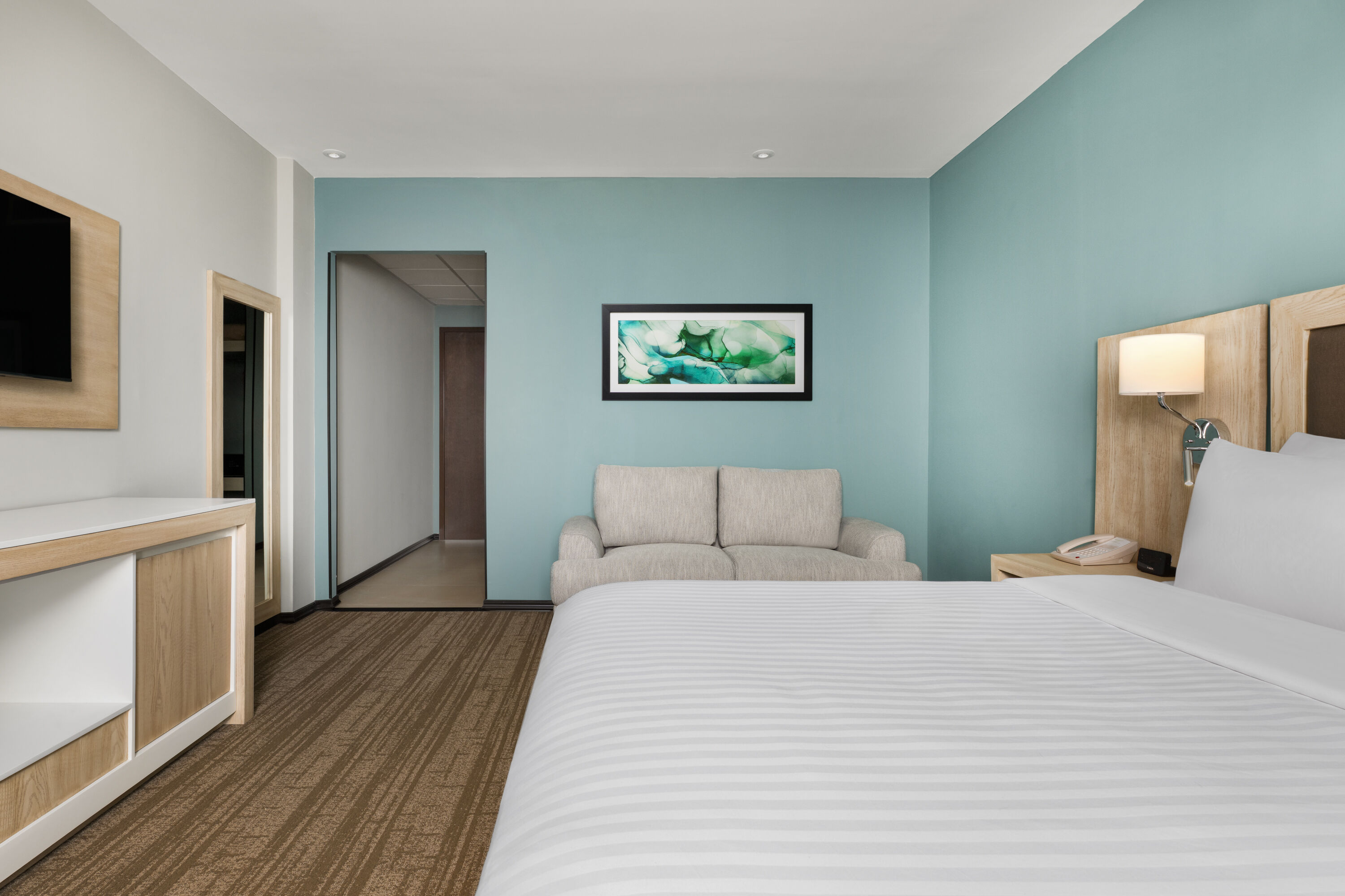 Guest room at the Wyndham Garden Saltillo in Saltillo, Other than US/Canada