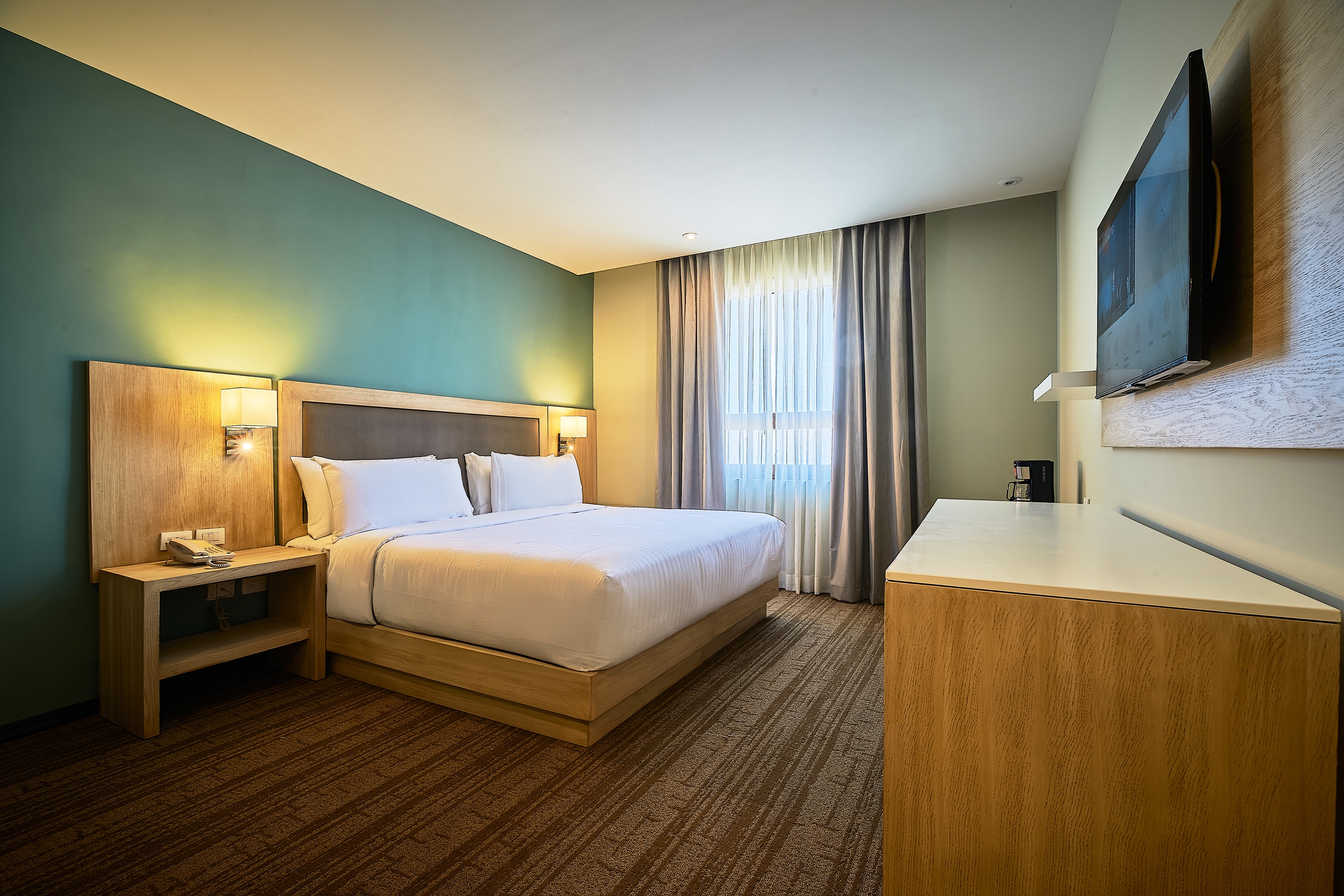 Guest room at the Wyndham Garden Saltillo in Saltillo, Other than US/Canada