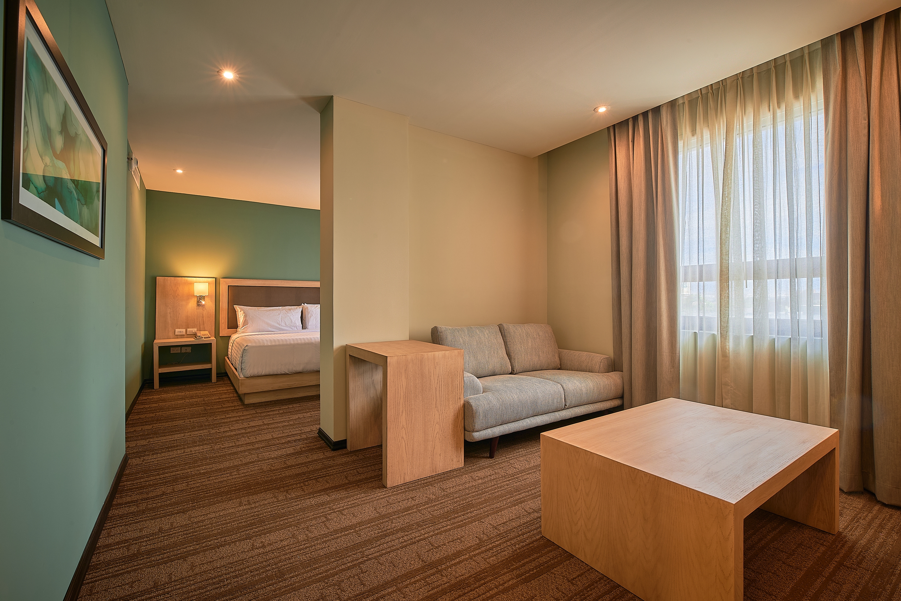 Guest room at the Wyndham Garden Saltillo in Saltillo, Other than US/Canada