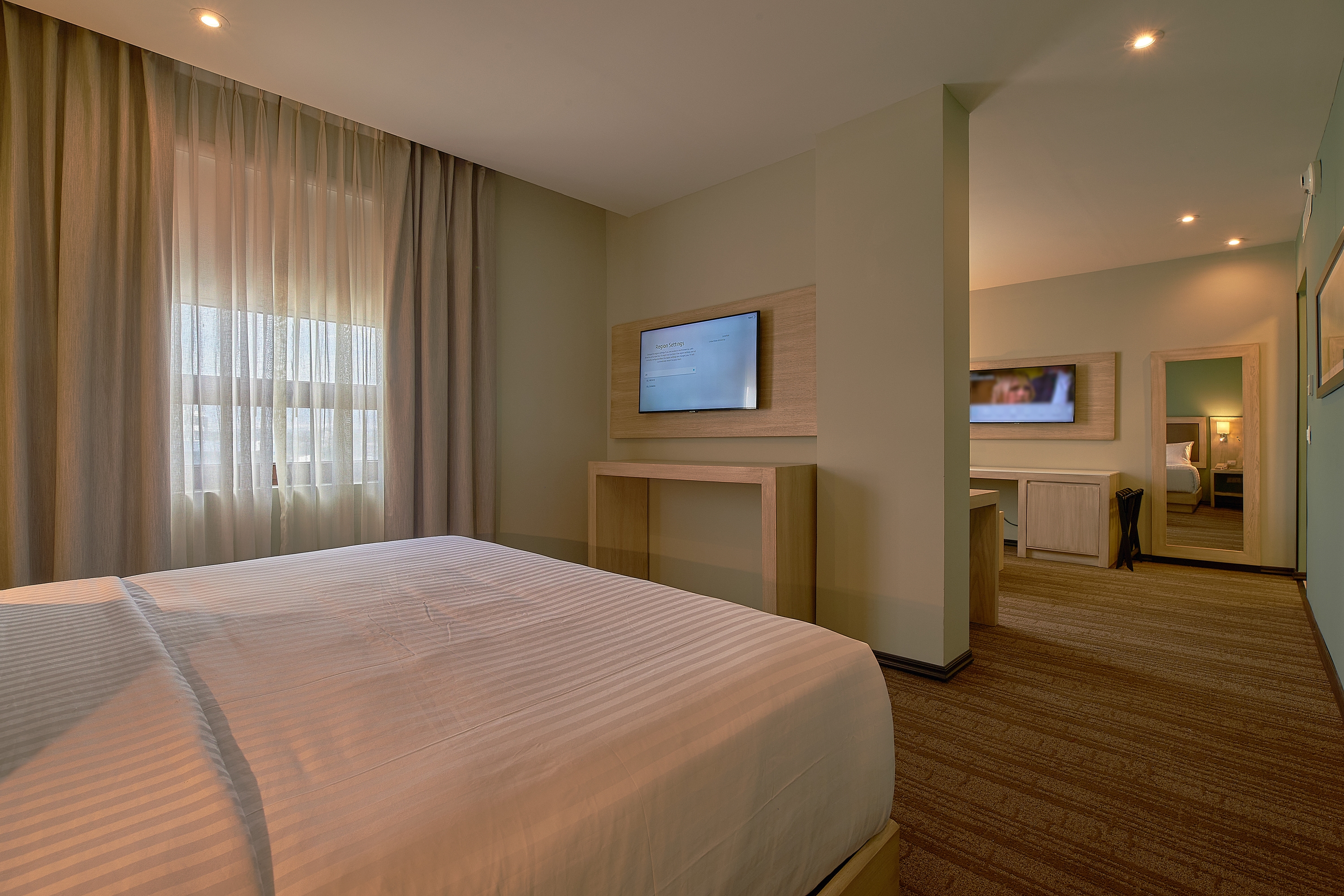 Guest room at the Wyndham Garden Saltillo in Saltillo, Other than US/Canada