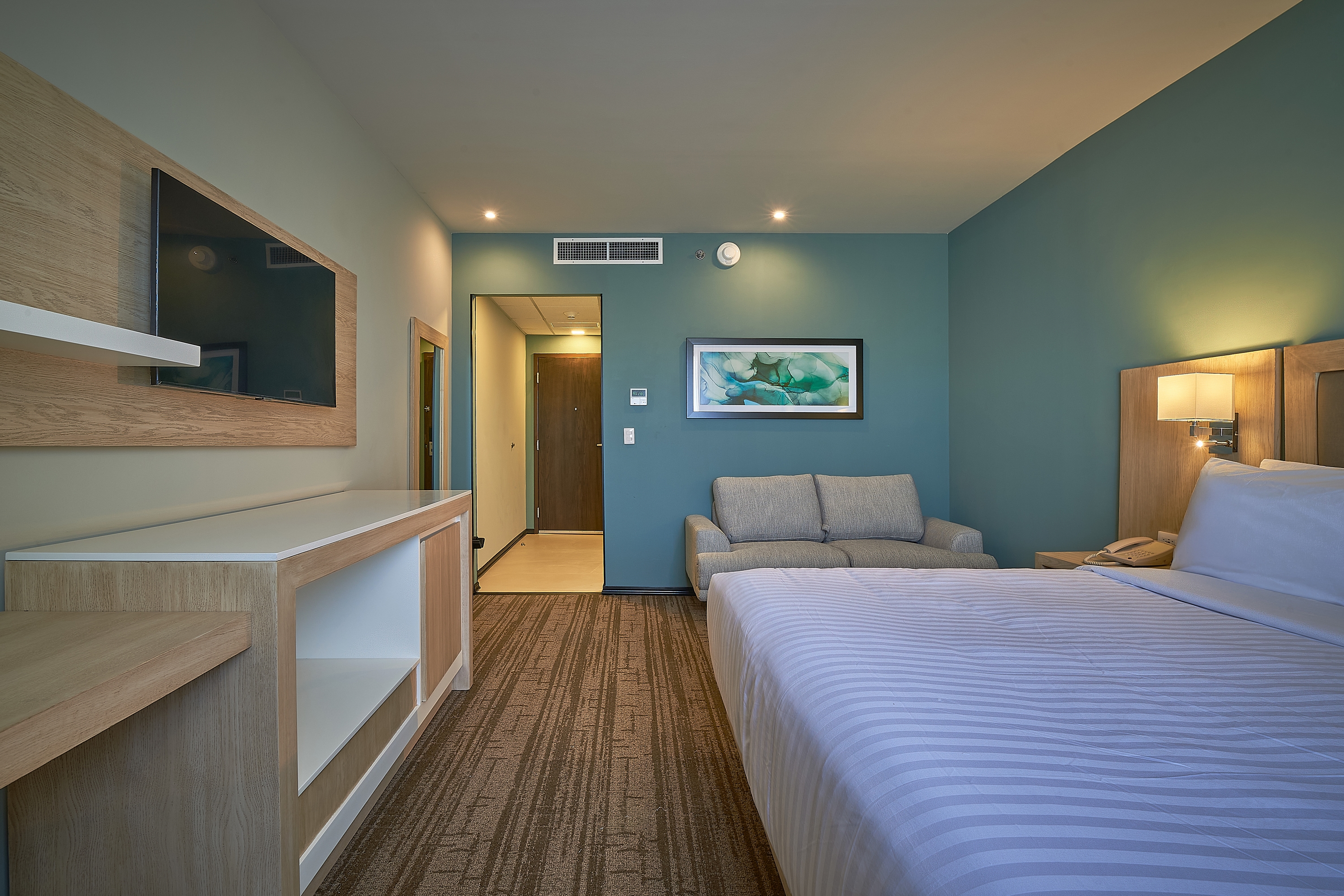 Guest room at the Wyndham Garden Saltillo in Saltillo, Other than US/Canada