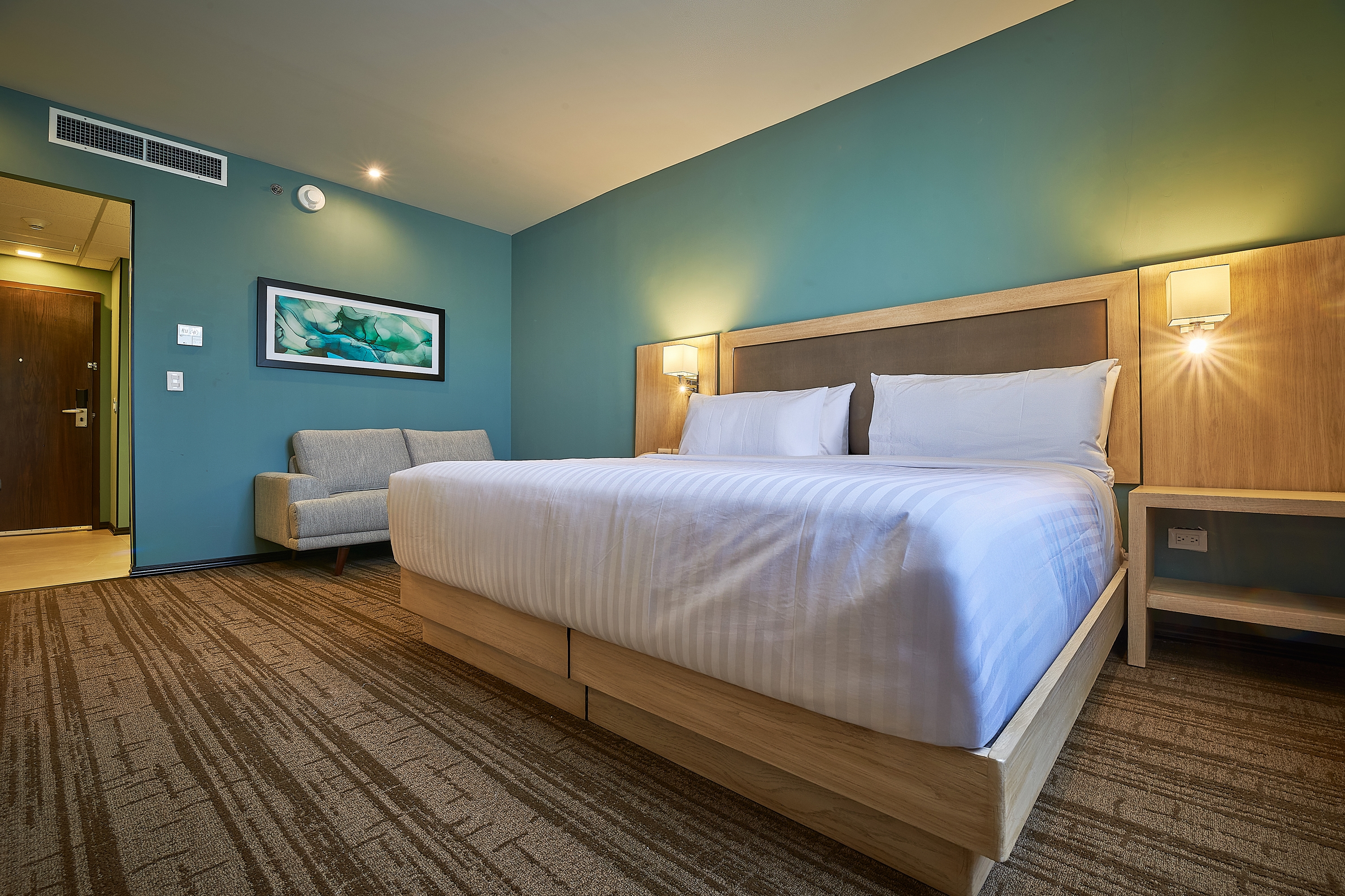 Guest room at the Wyndham Garden Saltillo in Saltillo, Other than US/Canada