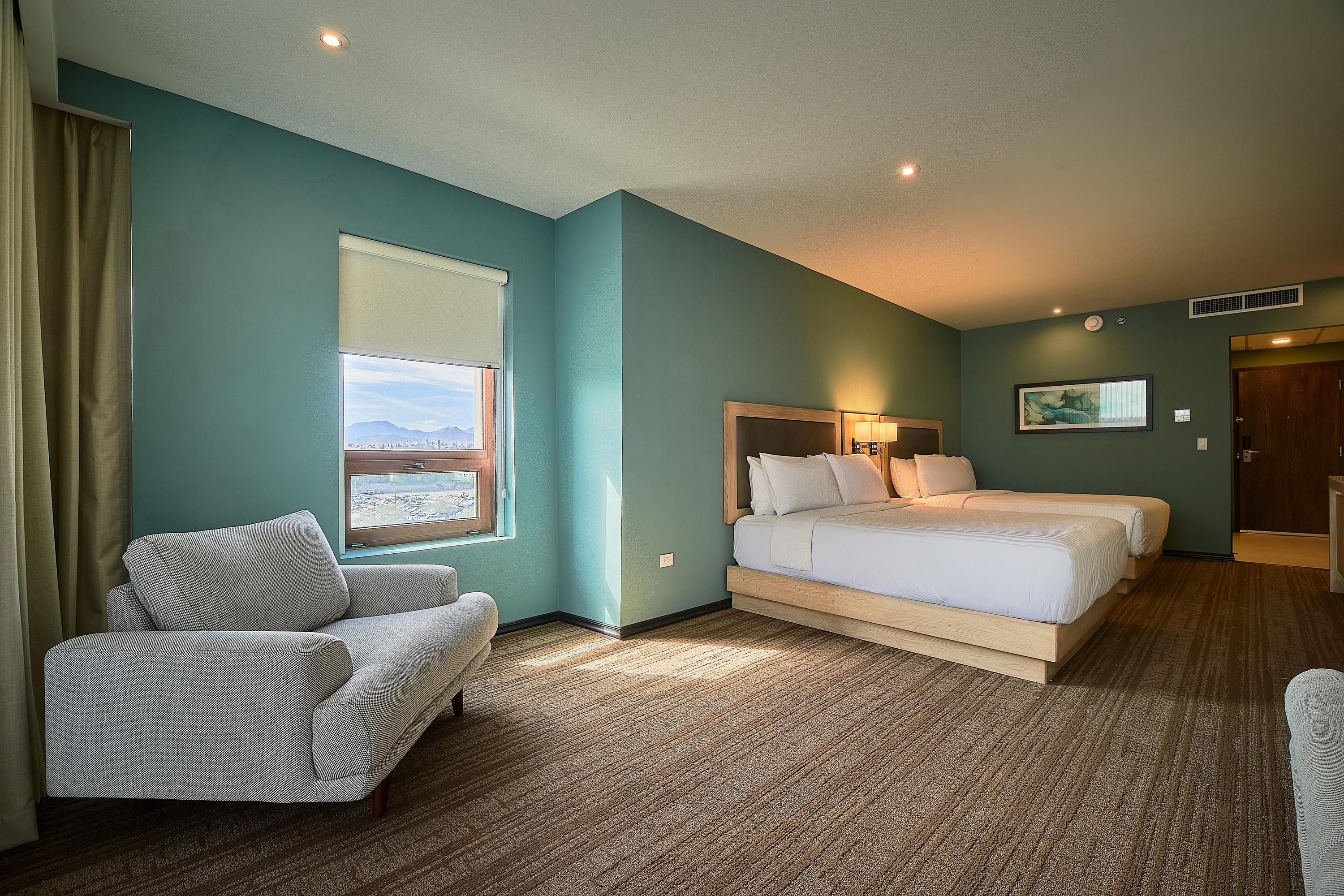 Guest room at the Wyndham Garden Saltillo in Saltillo, Other than US/Canada