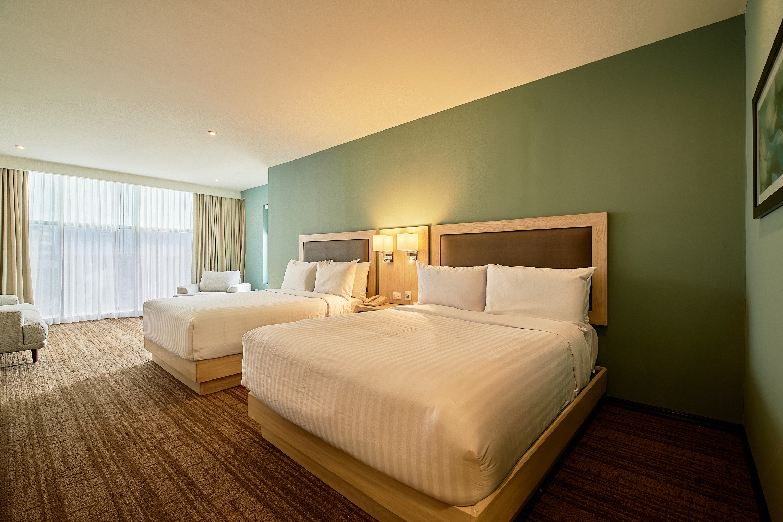 Guest room at the Wyndham Garden Saltillo in Saltillo, Other than US/Canada