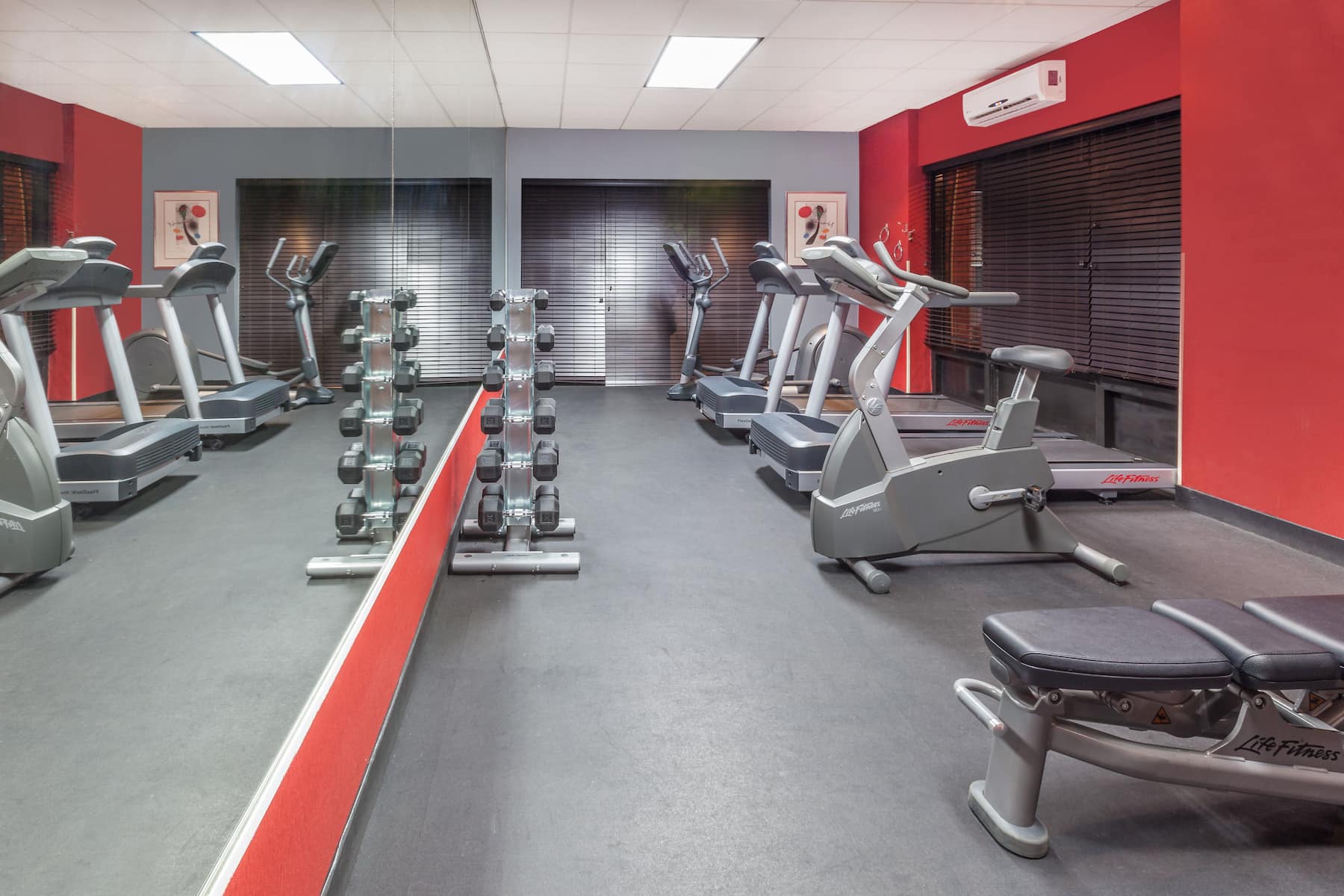 Fitness room at Wyndham Garden Monterrey Norte in Monterrey, Other than US/Canada