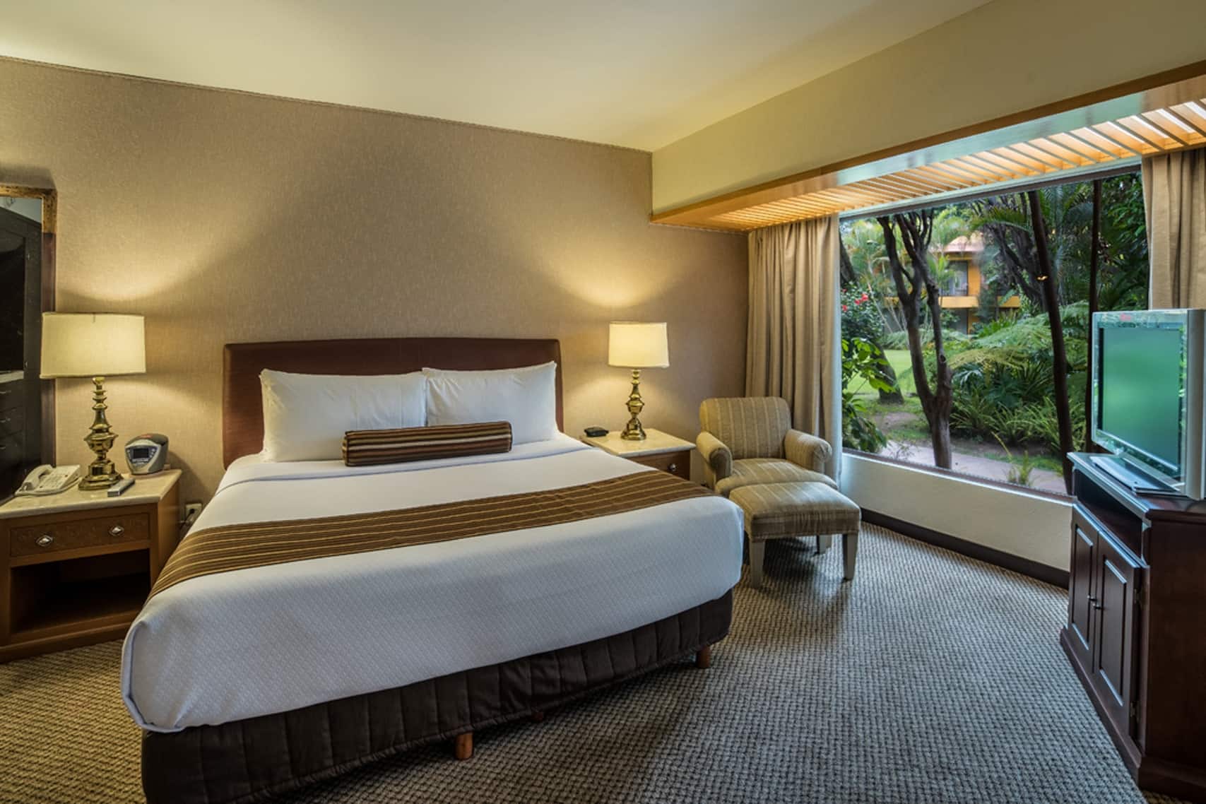 Guest room at the Wyndham Garden Guadalajara Expo in Guadalajara, Other than US/Canada
