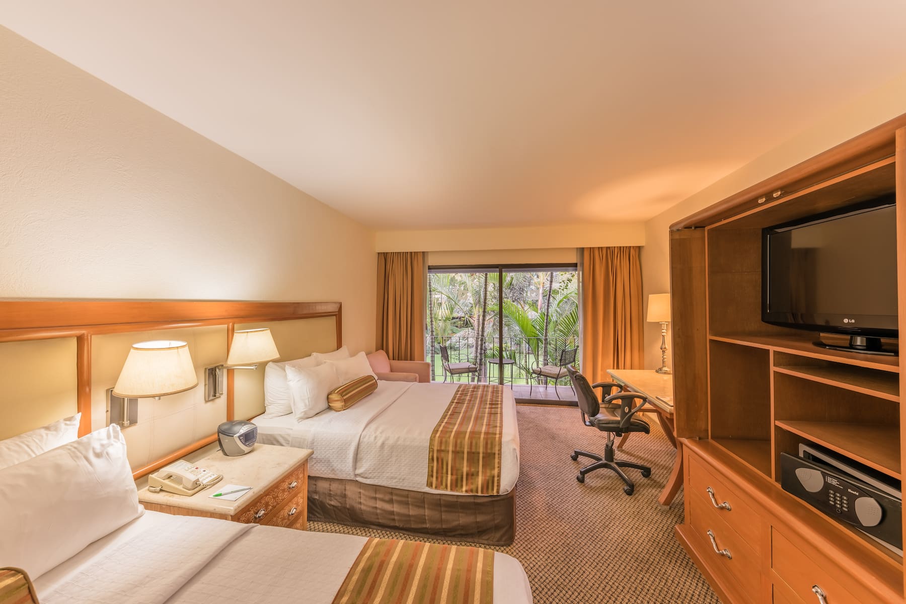Guest room at the Wyndham Garden Guadalajara Expo in Guadalajara, Other than US/Canada