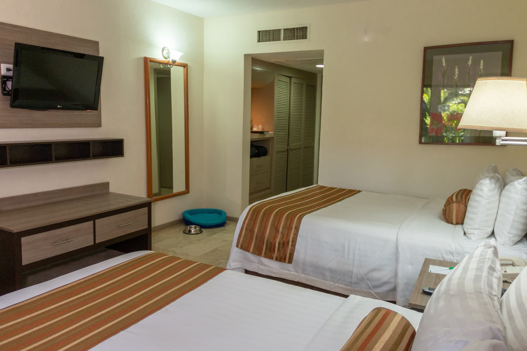Guest room at the Wyndham Garden Guadalajara Expo in Guadalajara, Other than US/Canada