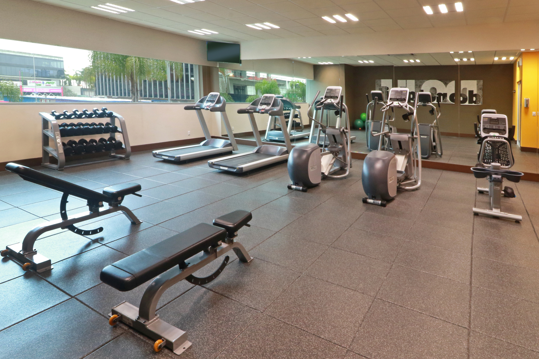 Fitness room at Wyndham Garden Guadalajara Acueducto in Guadalajara, Other than US/Canada