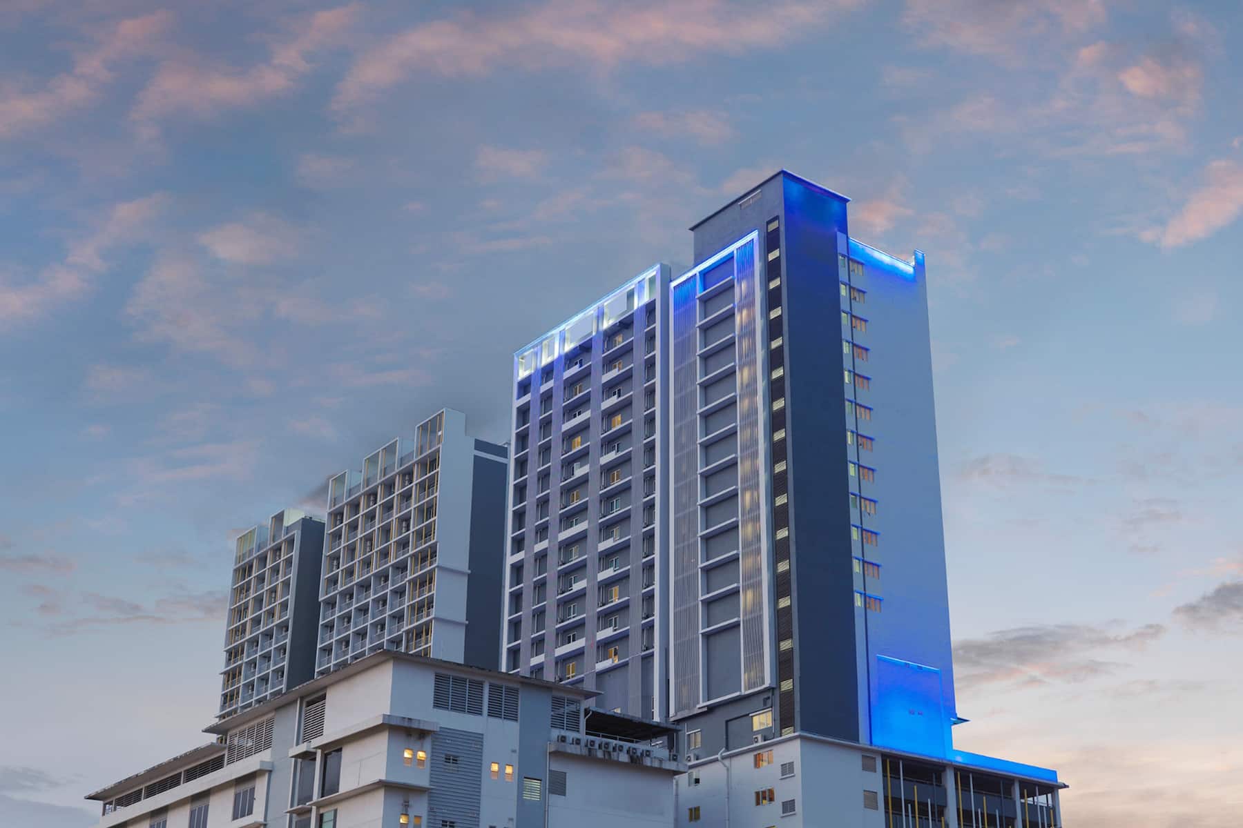 Exterior of Wyndham Garden i-City Shah Alam hotel in Shah Alam, Other than US/Canada