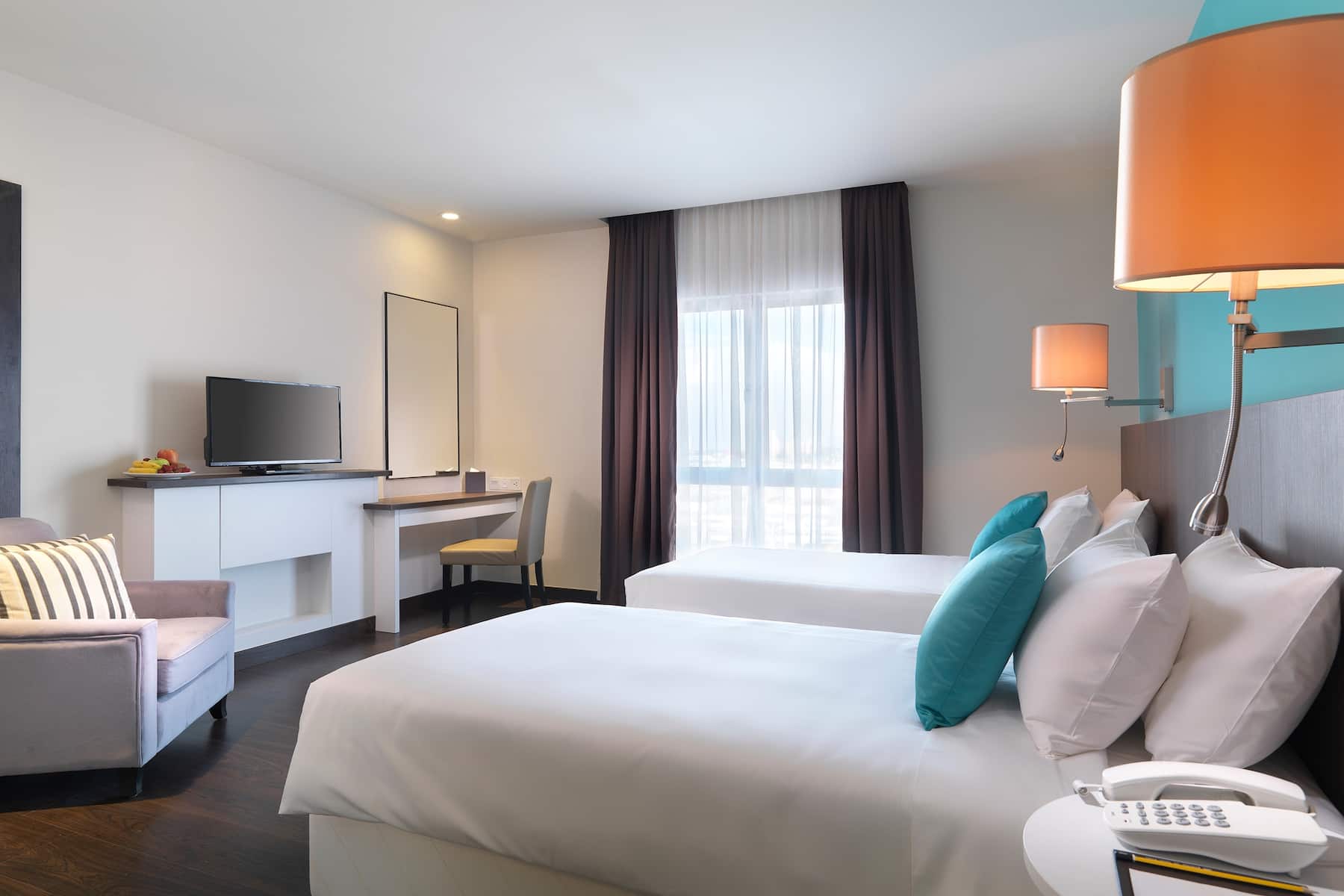 Guest room at the Wyndham Garden i-City Shah Alam in Shah Alam, Other than US/Canada