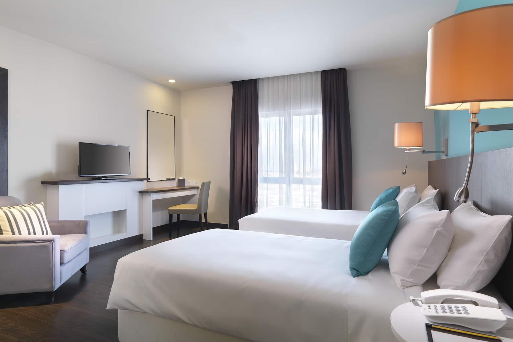 Guest room at the Wyndham Garden i-City Shah Alam in Shah Alam, Other than US/Canada