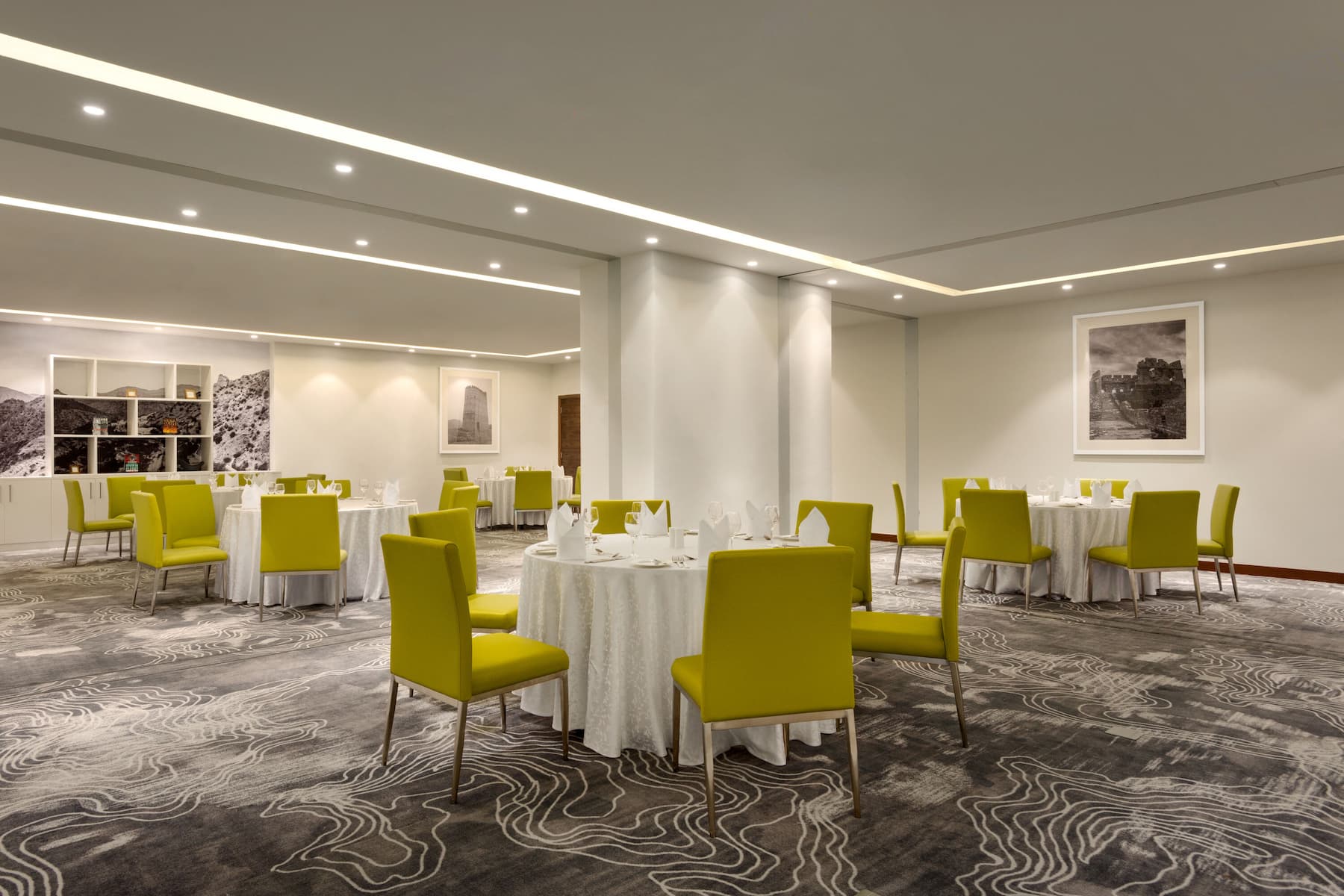 Meeting room banquet rounds at Wyndham Garden Muscat Al Khuwair in Muscat, Other than US/Canada
