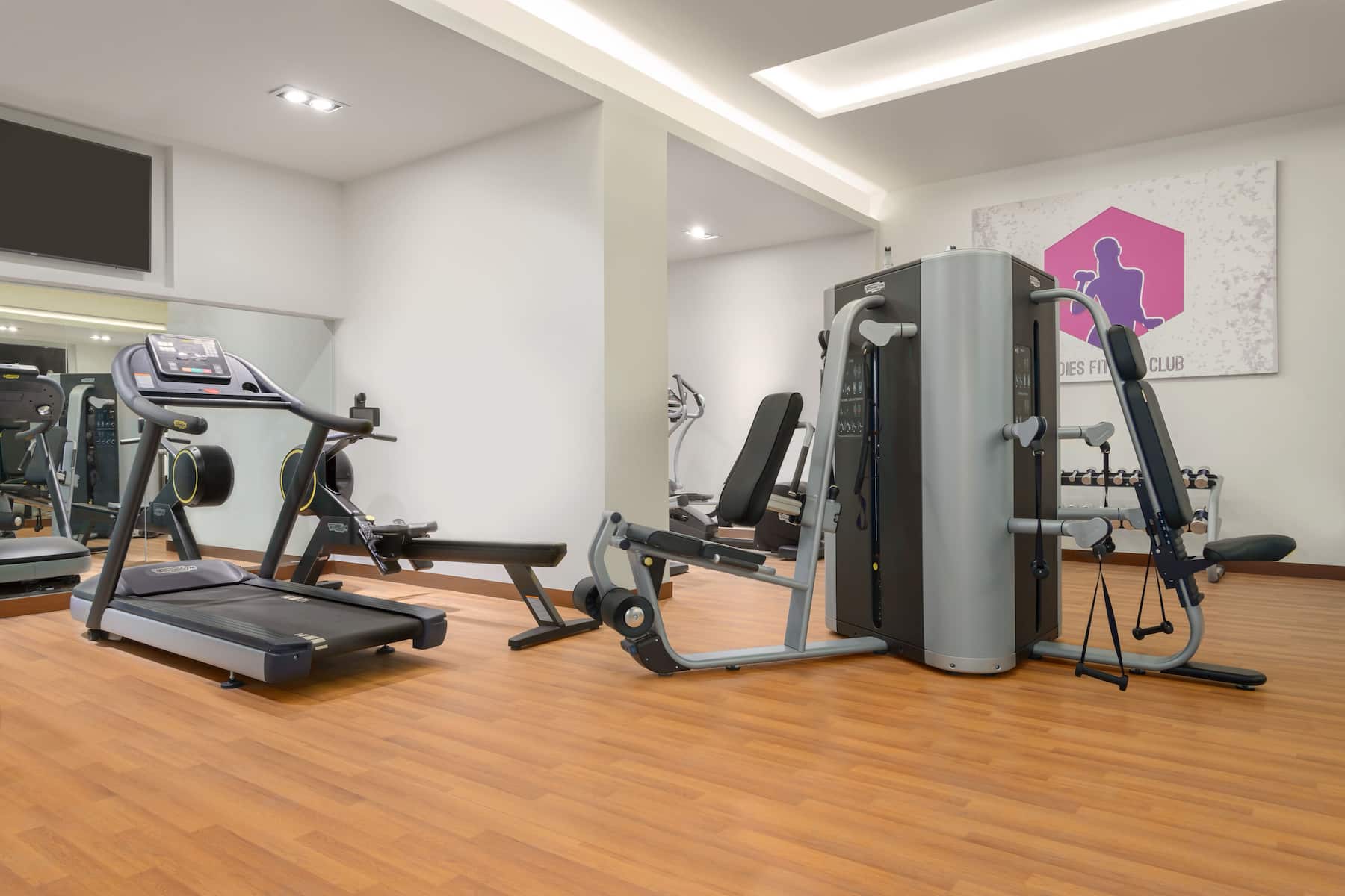 Fitness room at Wyndham Garden Muscat Al Khuwair in Muscat, Other than US/Canada