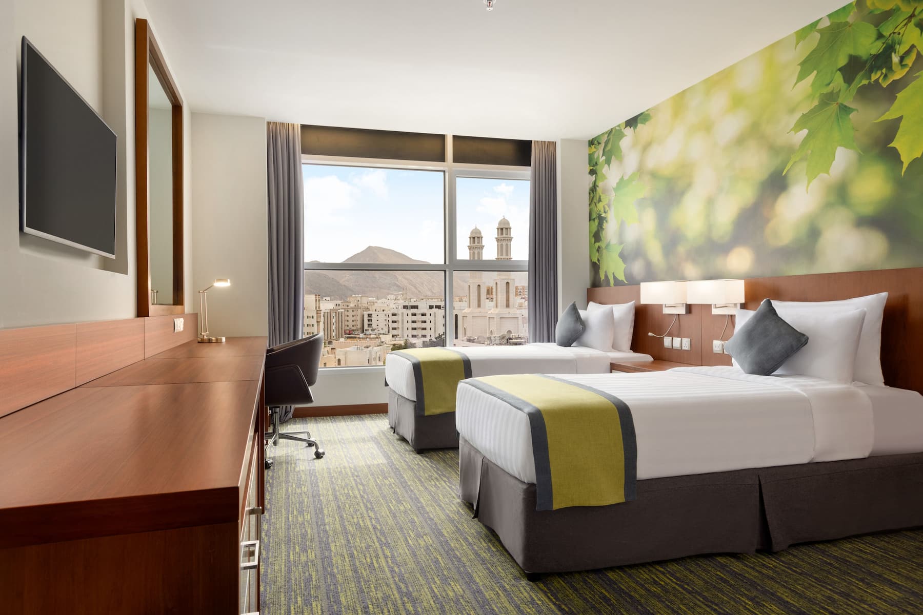 Guest room at the Wyndham Garden Muscat Al Khuwair in Muscat, Other than US/Canada