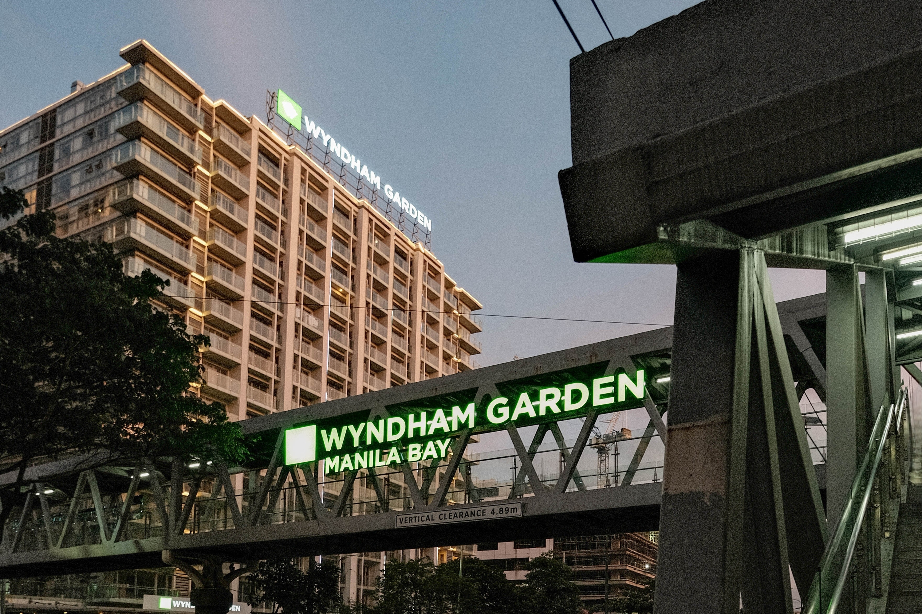 Exterior of Wyndham Garden Manila Bay hotel in Manila, Other than US/Canada