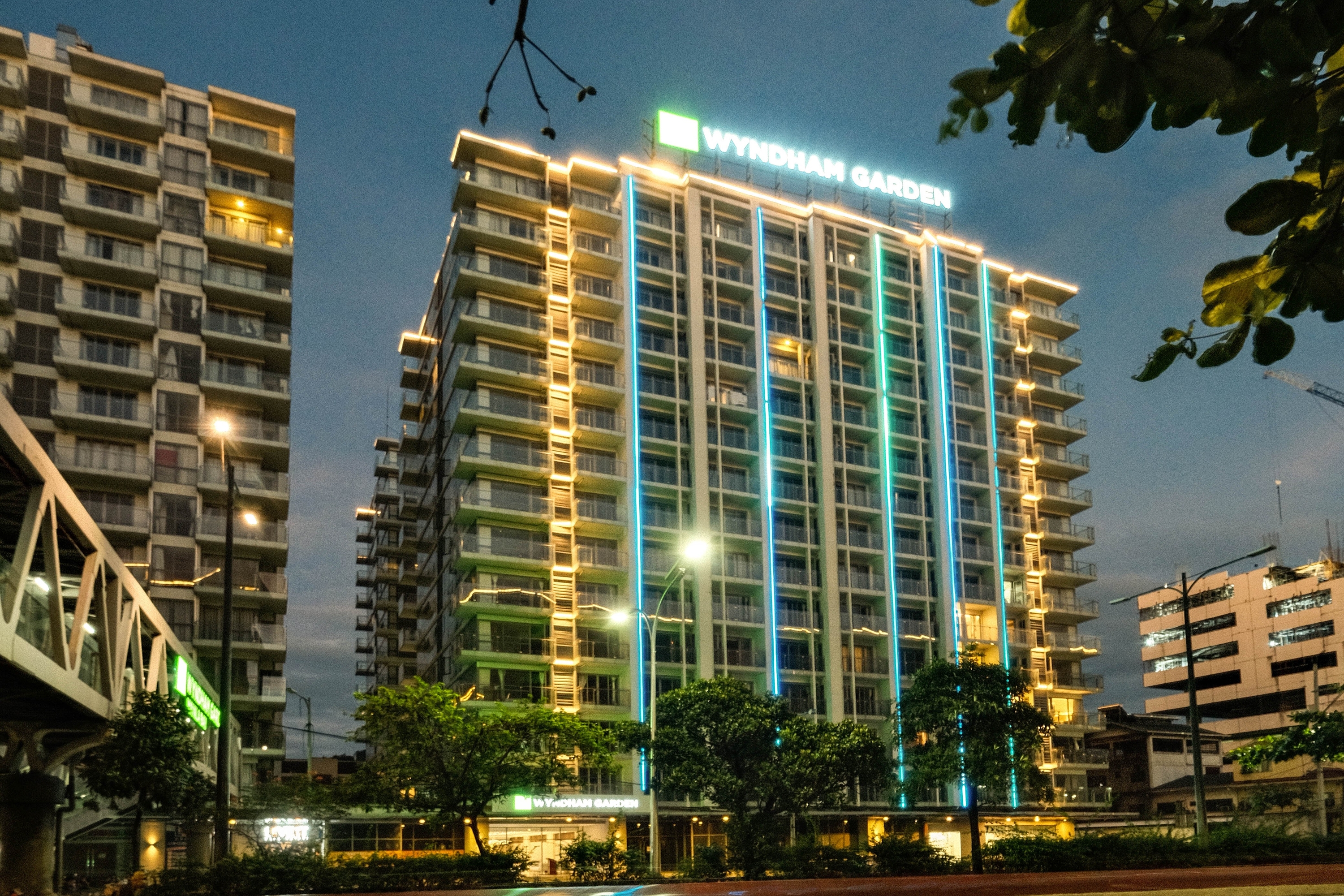 Exterior of Wyndham Garden Manila Bay hotel in Manila, Other than US/Canada