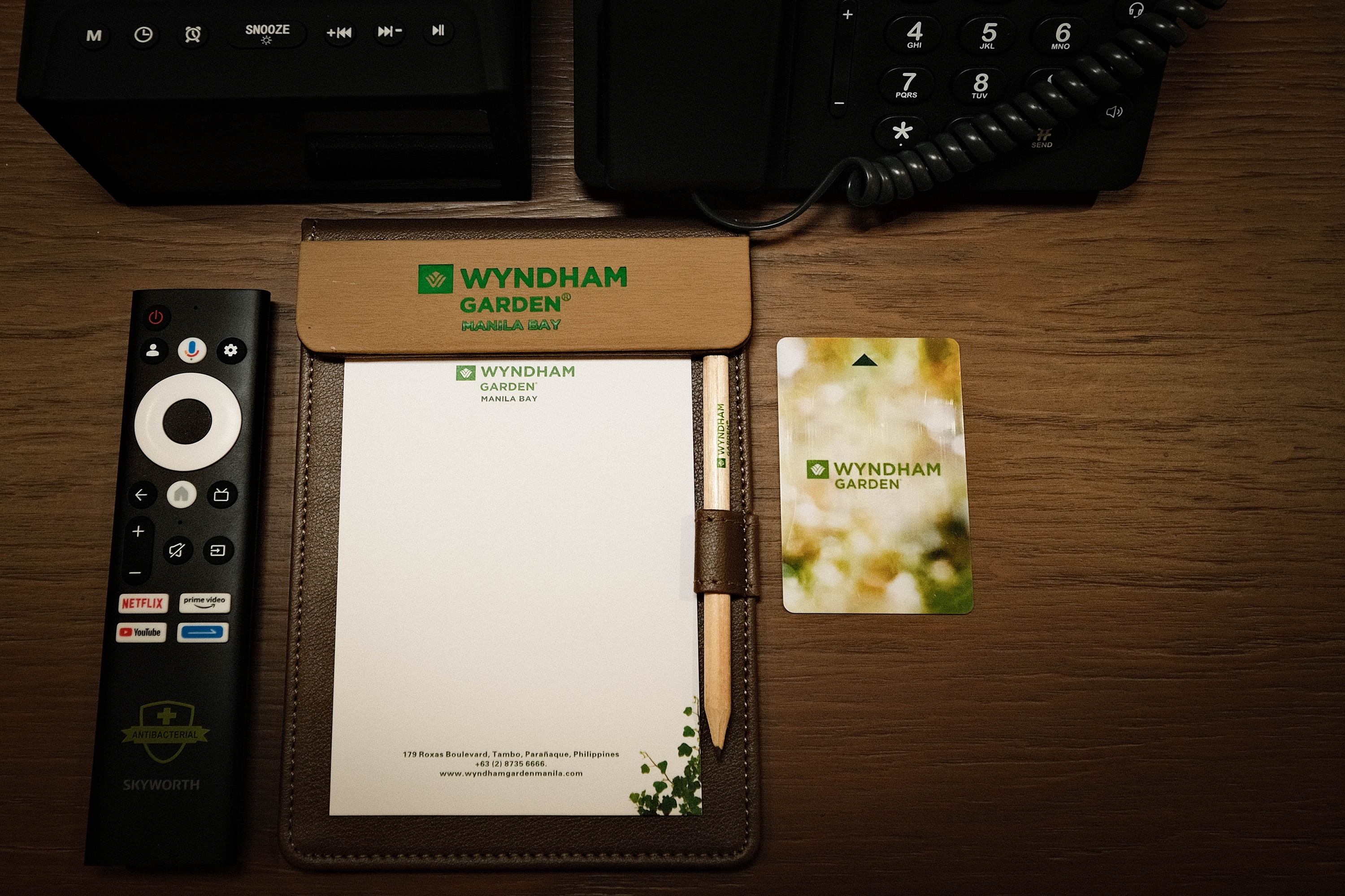 Guest room feature at the Wyndham Garden Manila Bay in Manila, Other than US/Canada