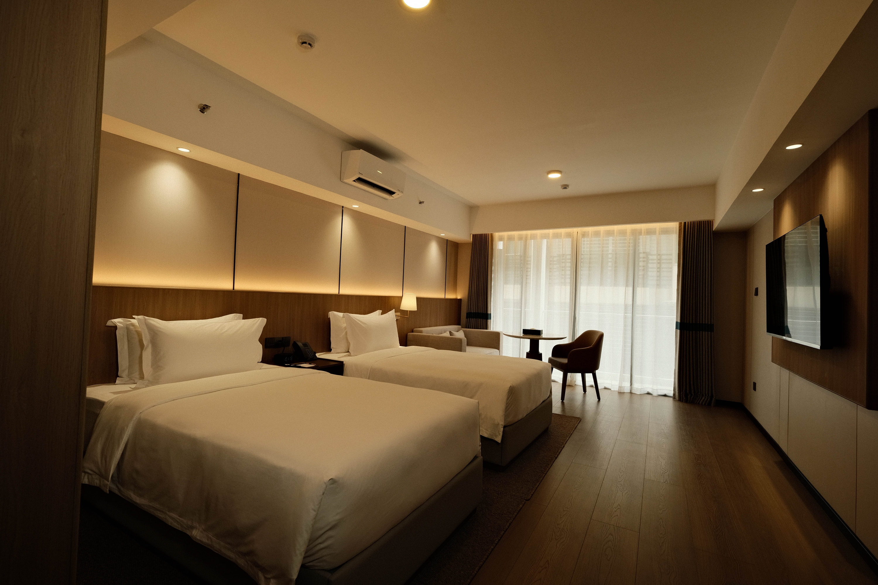 Guest room at the Wyndham Garden Manila Bay in Manila, Other than US/Canada