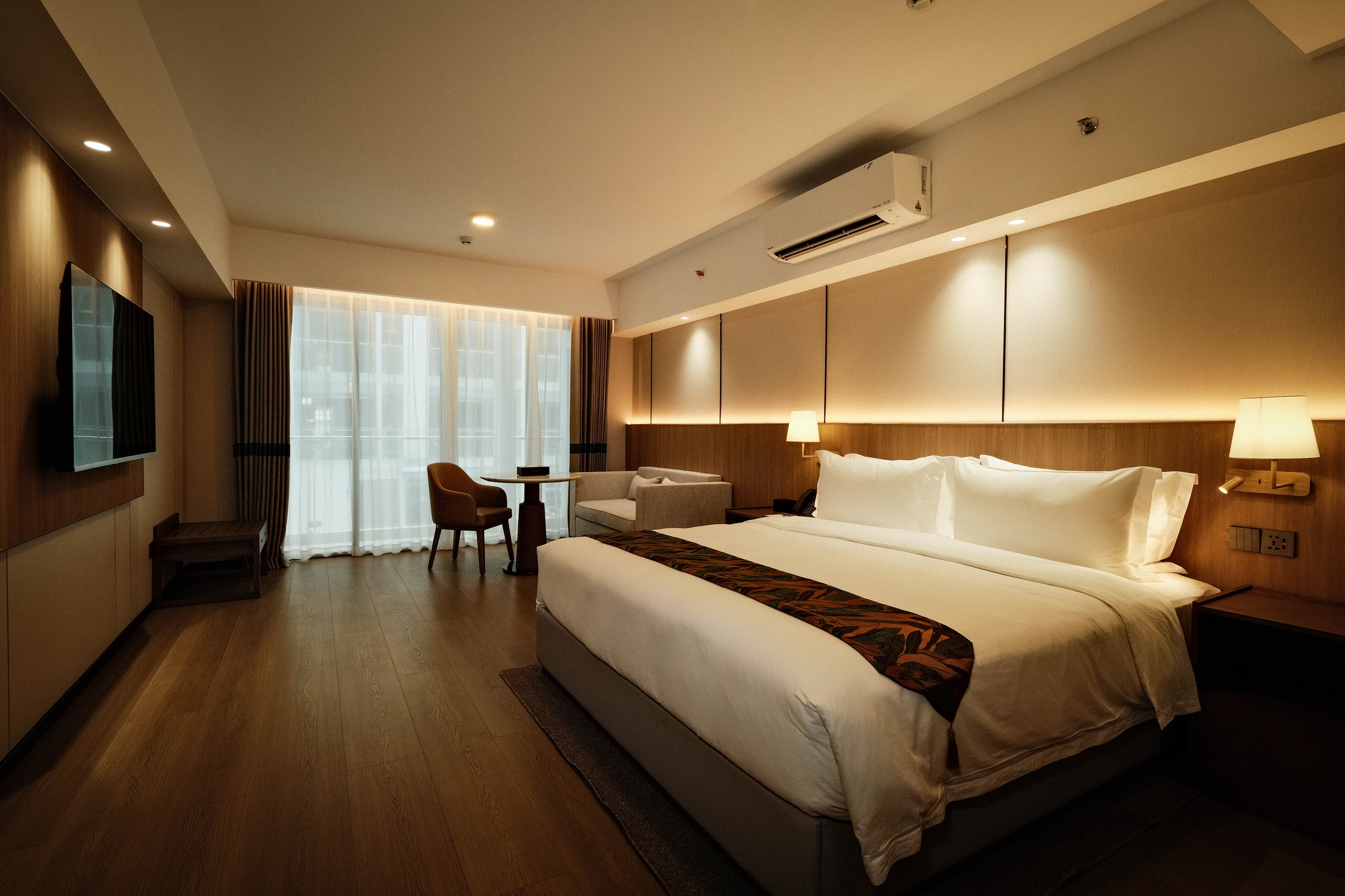 Guest room at the Wyndham Garden Manila Bay in Manila, Other than US/Canada