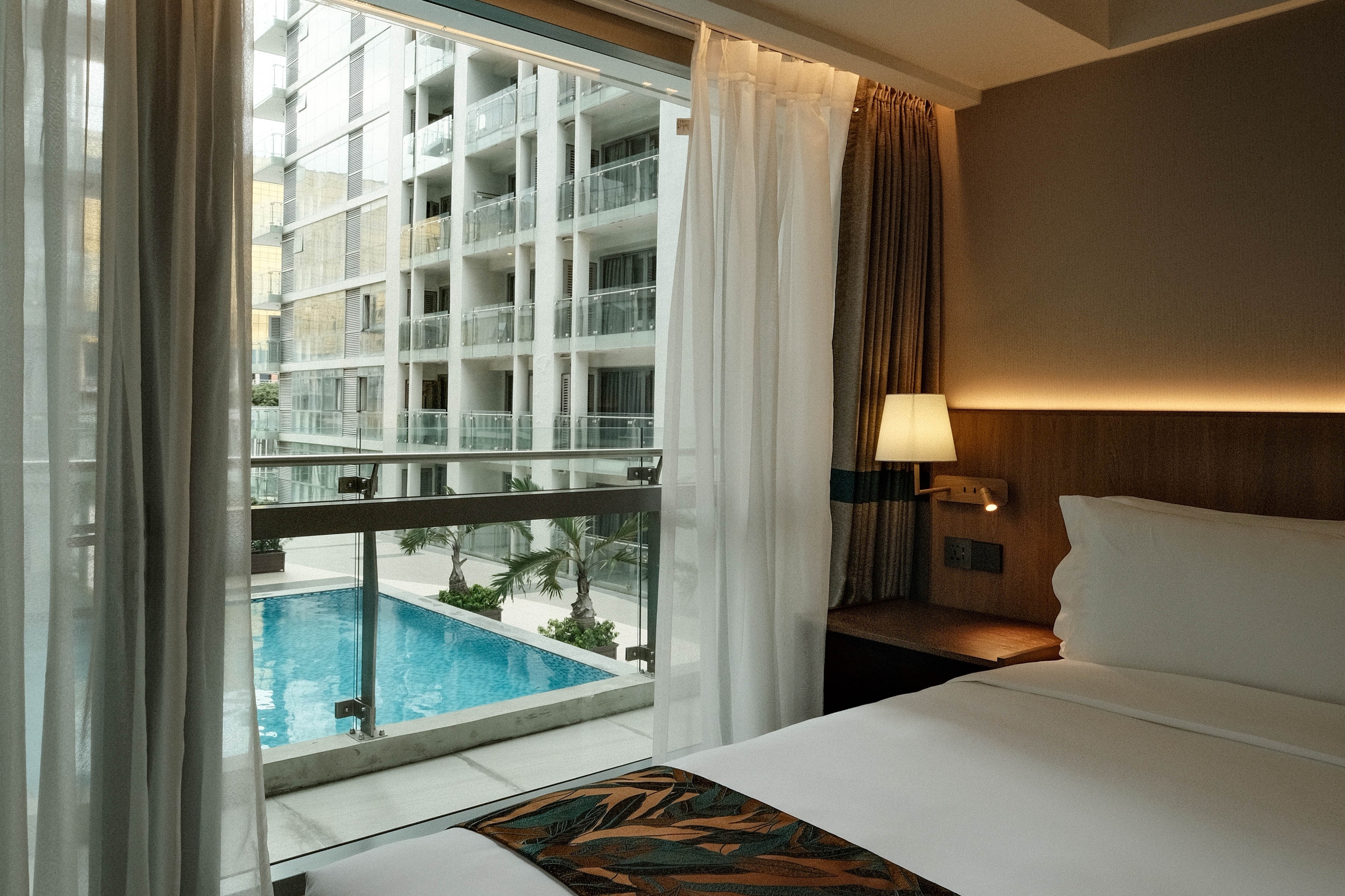 Guest room at the Wyndham Garden Manila Bay in Manila, Other than US/Canada