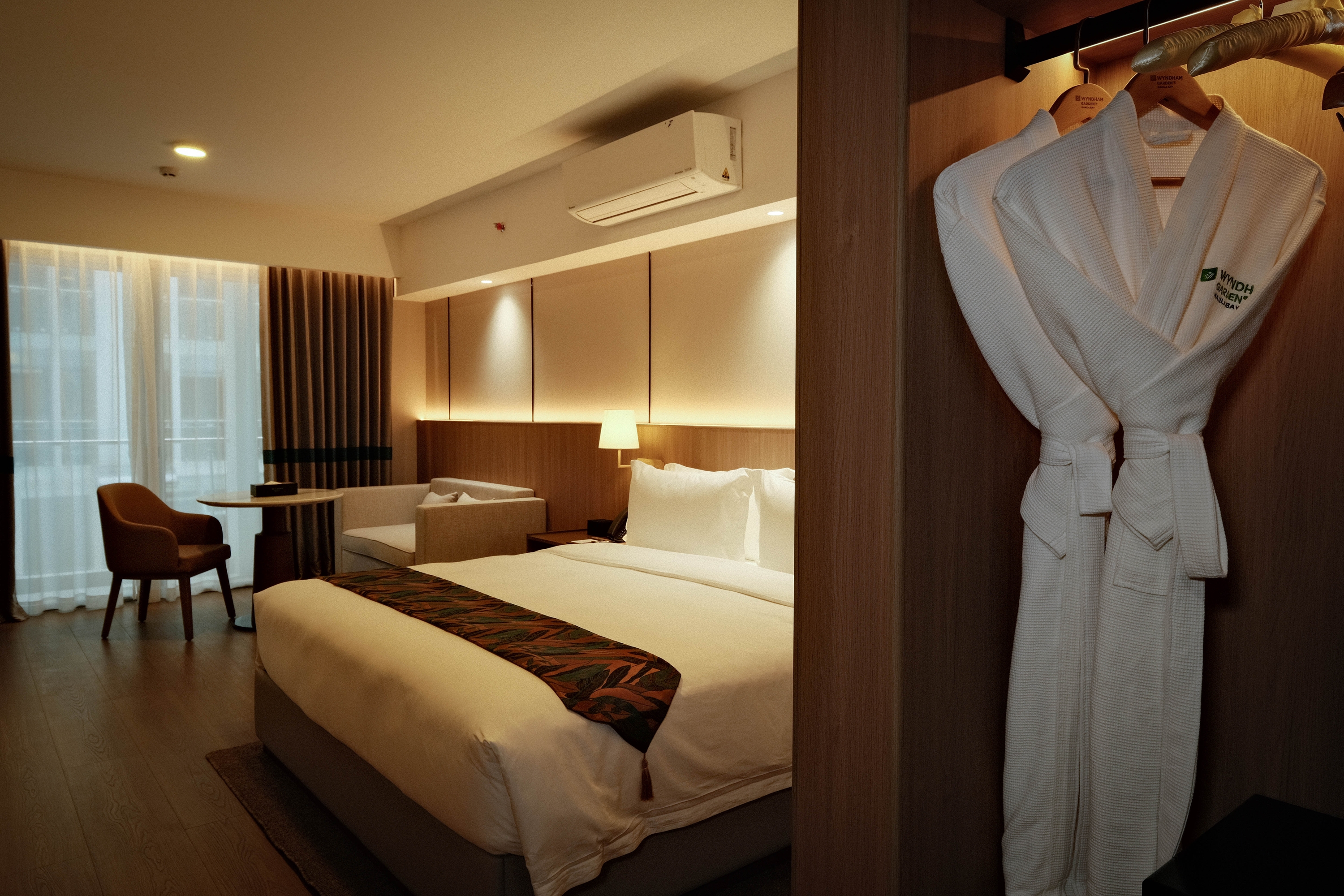 Guest room at the Wyndham Garden Manila Bay in Manila, Other than US/Canada