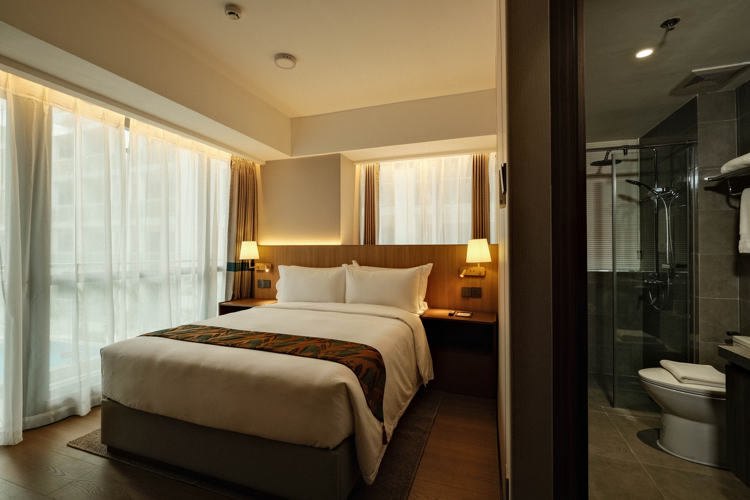 Guest room at the Wyndham Garden Manila Bay in Manila, Other than US/Canada