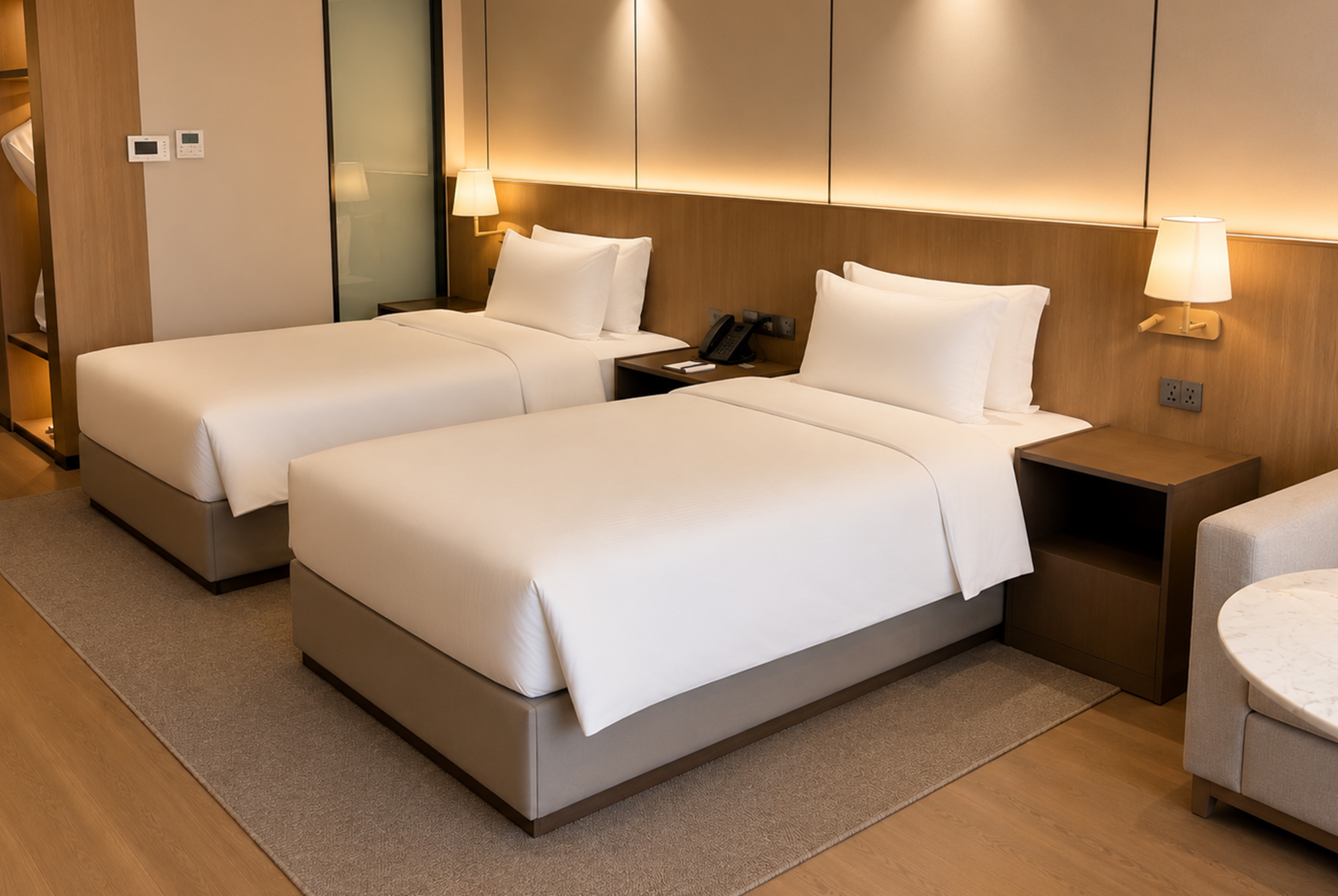 Guest room at the Wyndham Garden Manila Bay in Manila, Other than US/Canada