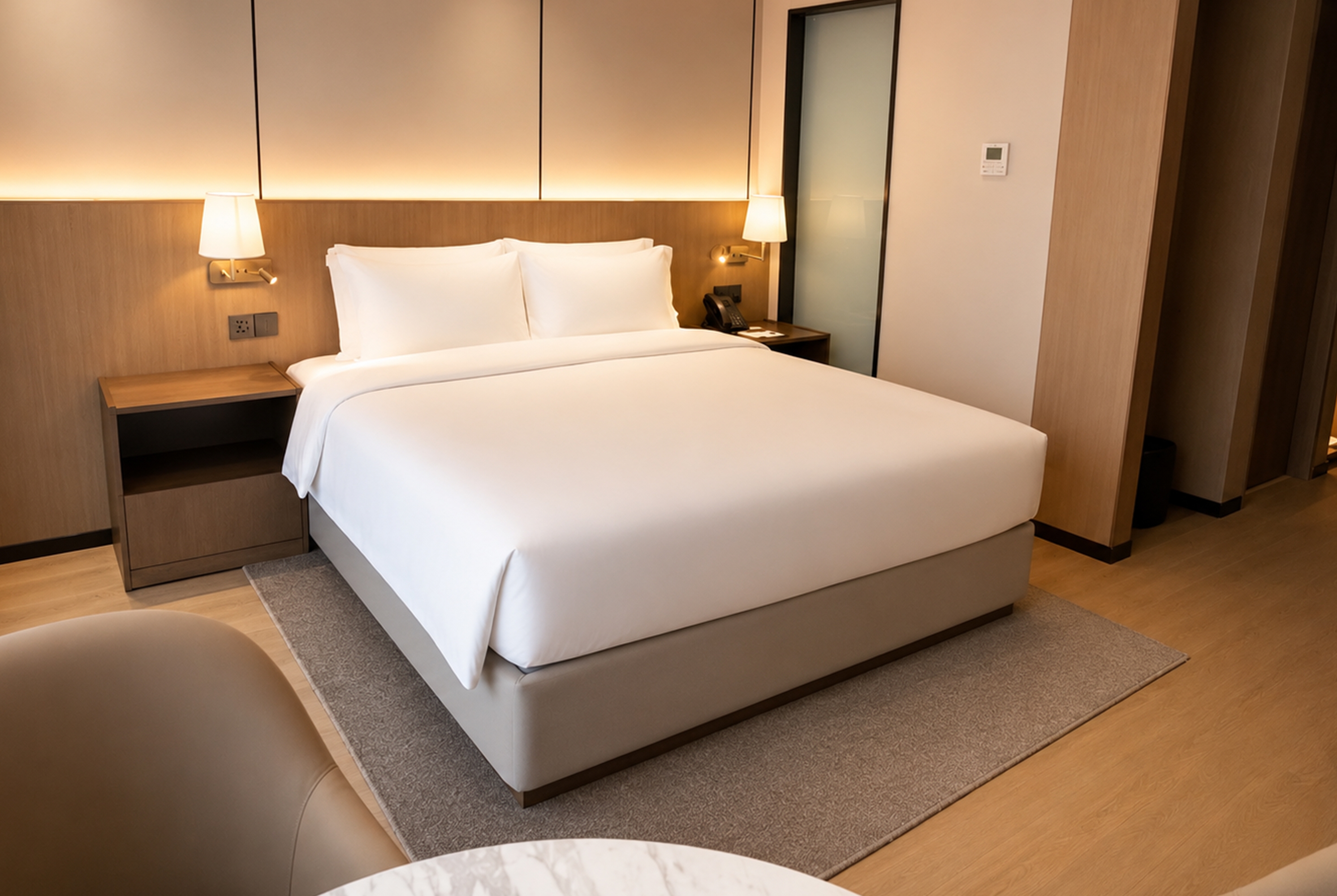 Guest room at the Wyndham Garden Manila Bay in Manila, Other than US/Canada