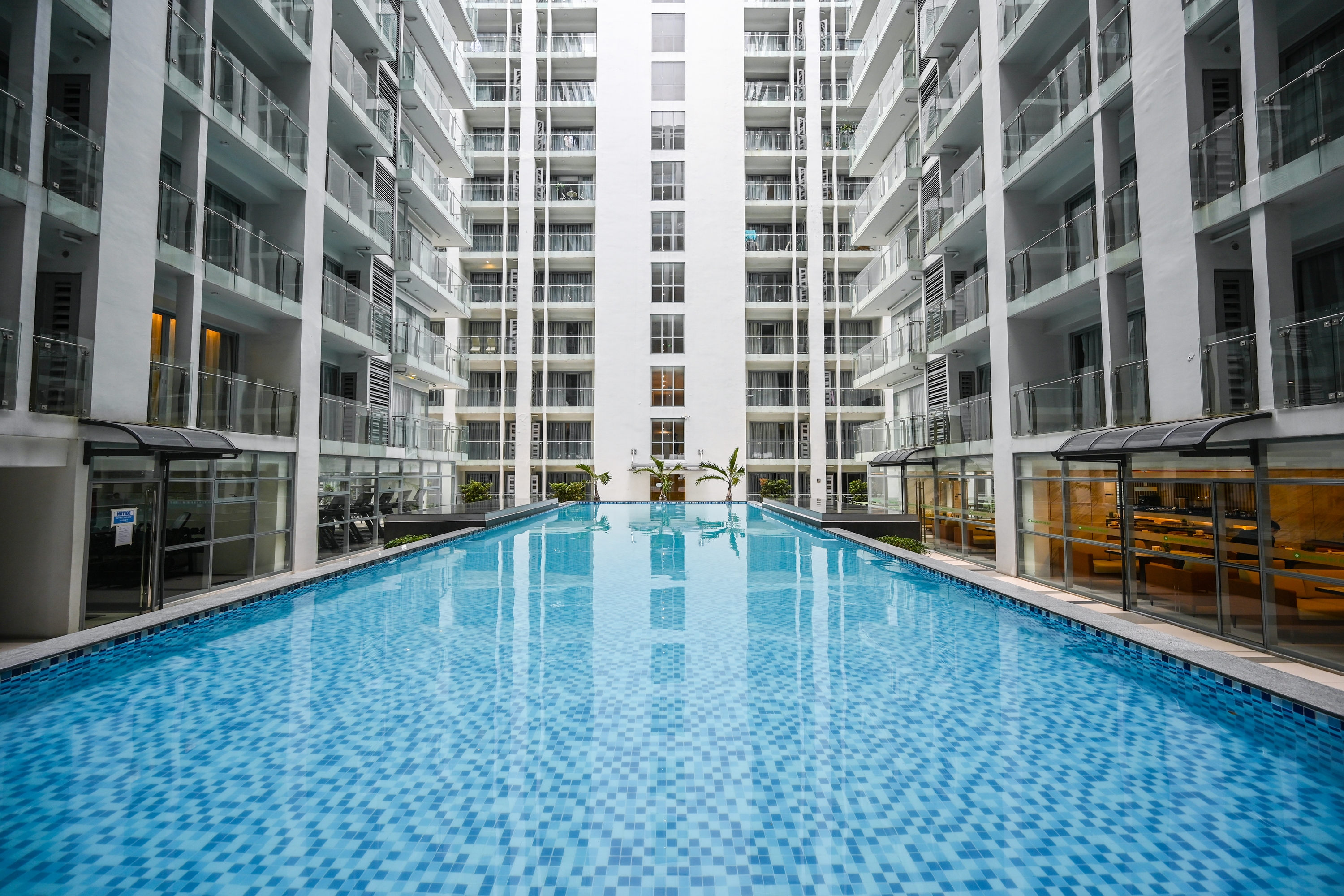 Pool at the Wyndham Garden Manila Bay in Manila, Other than US/Canada
