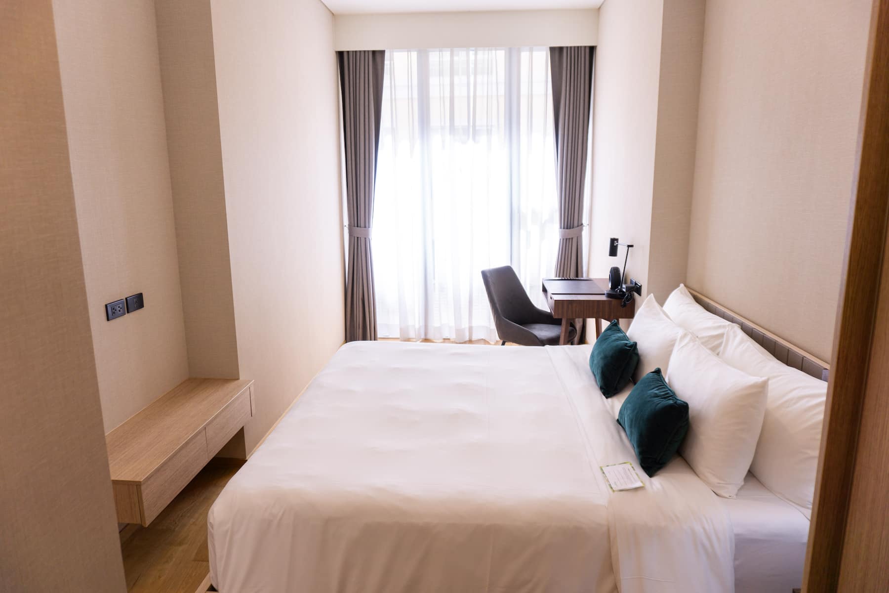 Guest room at the Wyndham Garden Bangkok Sukhumvit 42 in Bangkok, Other than US/Canada