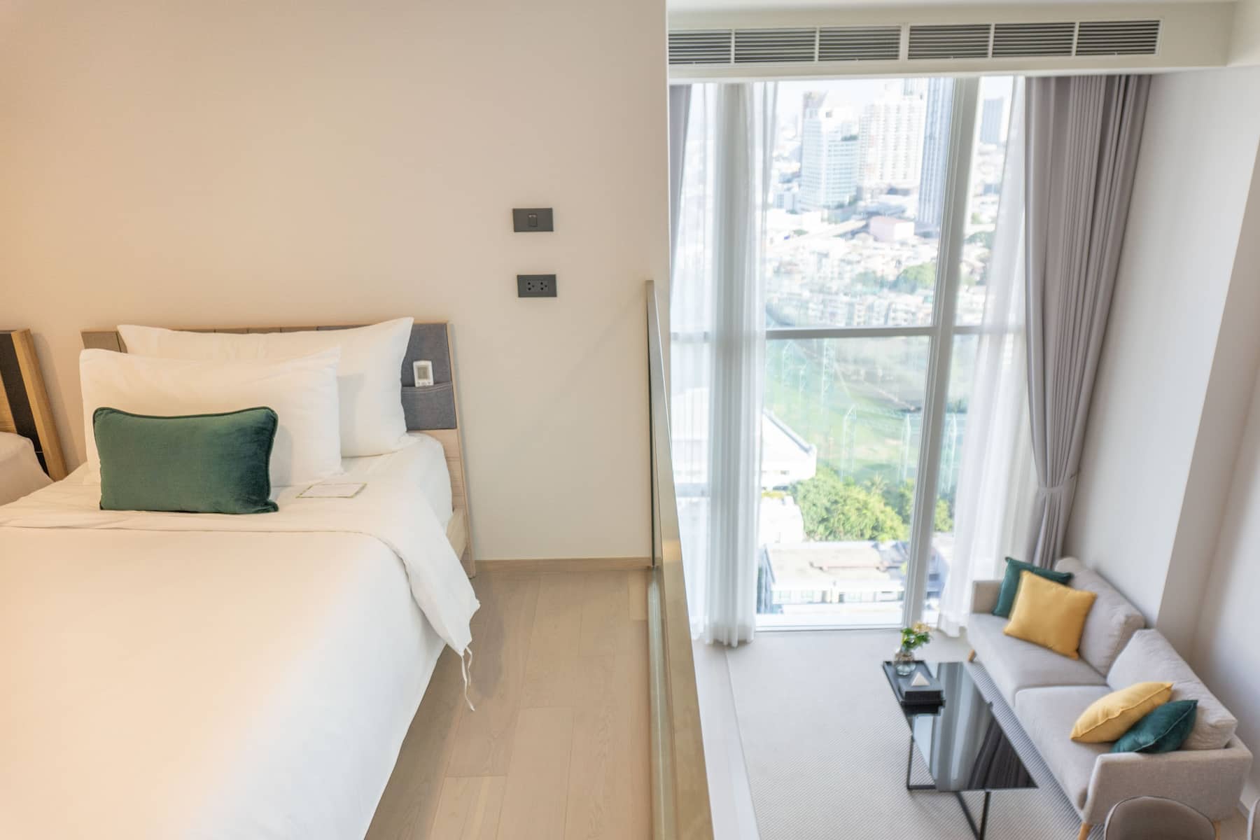 Guest room at the Wyndham Garden Bangkok Sukhumvit 42 in Bangkok, Other than US/Canada