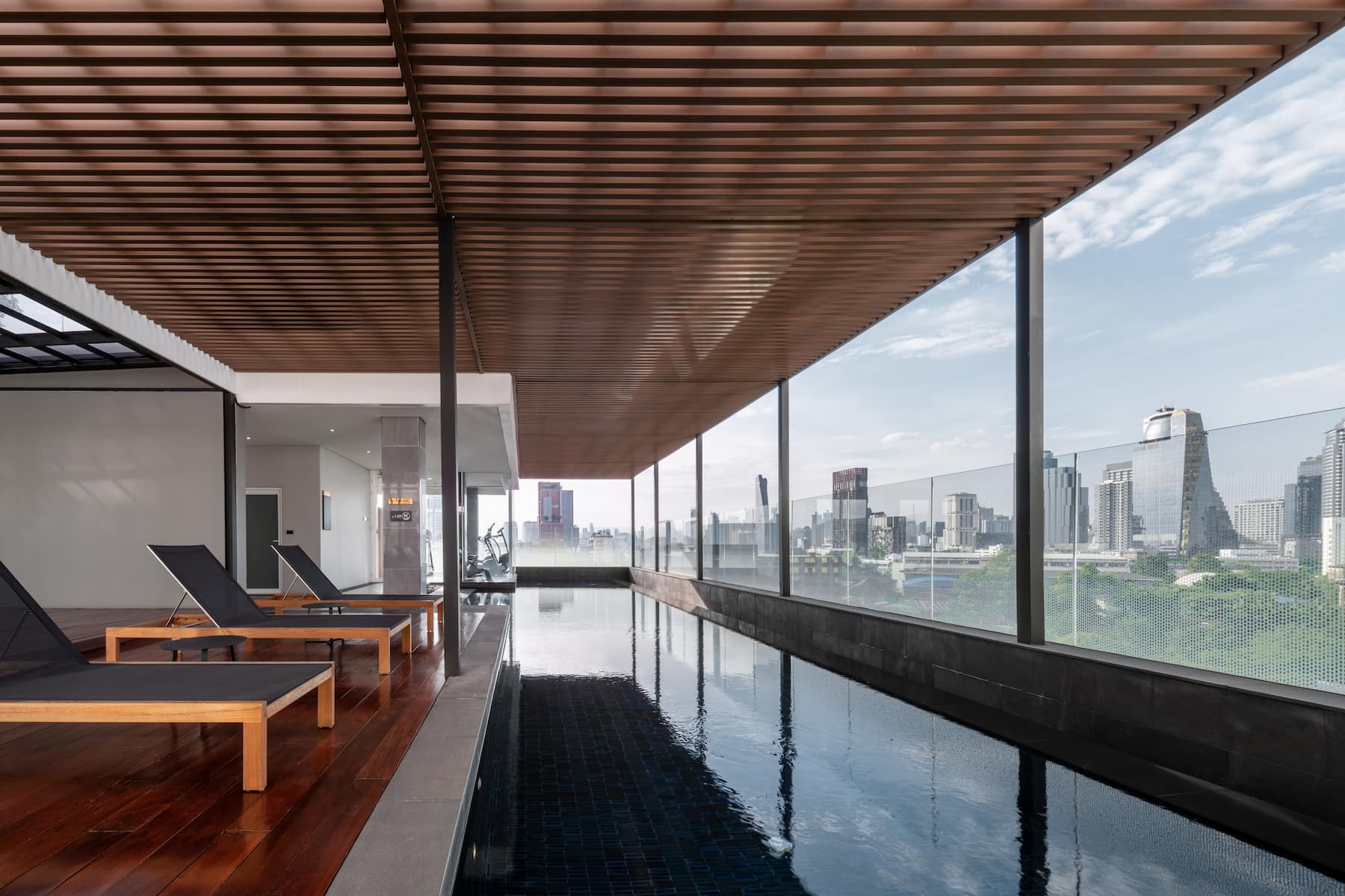 Indoor pool at the Wyndham Garden Bangkok Sukhumvit 42 in Bangkok, Other than US/Canada