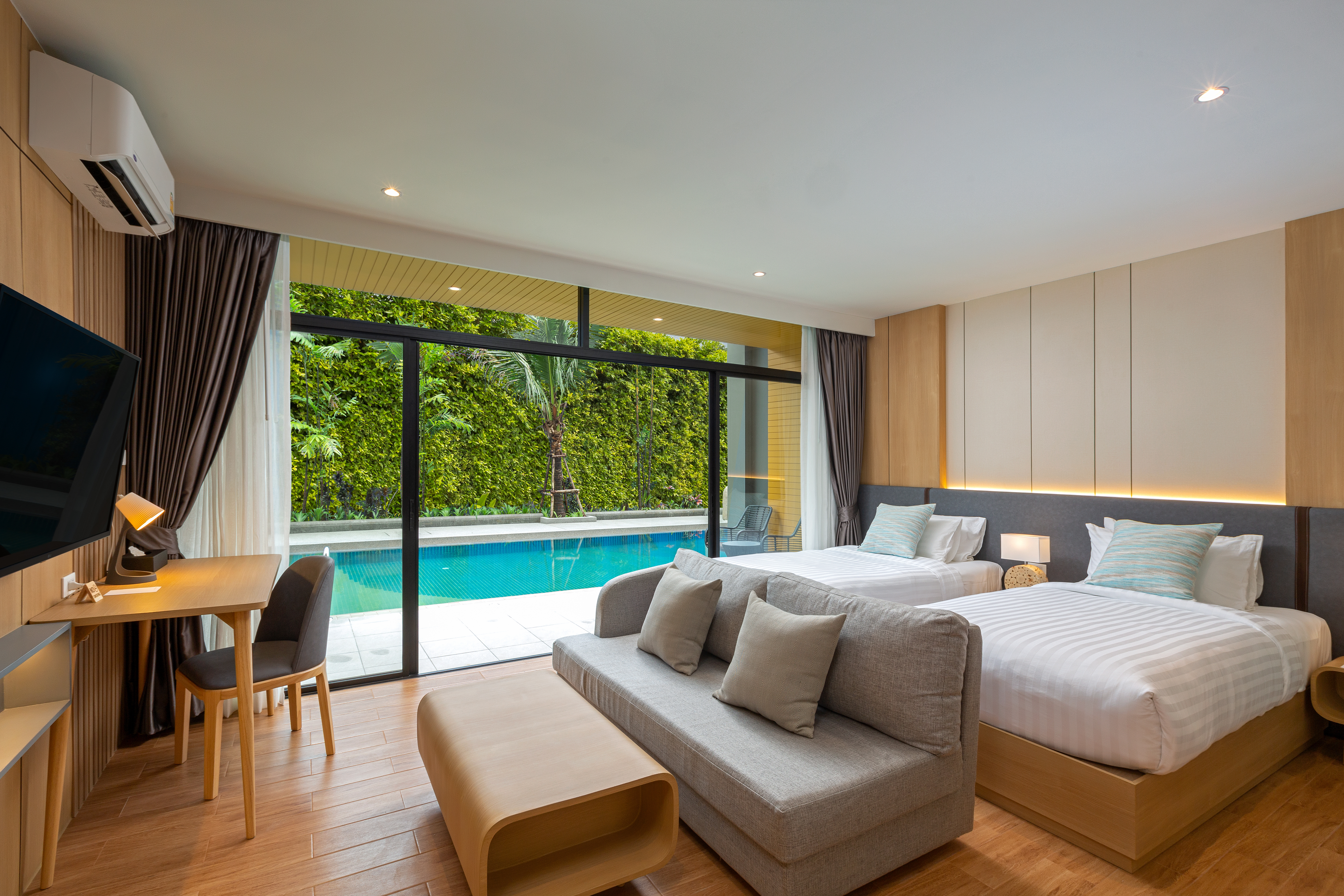 Guest room at the Wyndham Garden Naithon Phuket in Phuket, Other than US/Canada