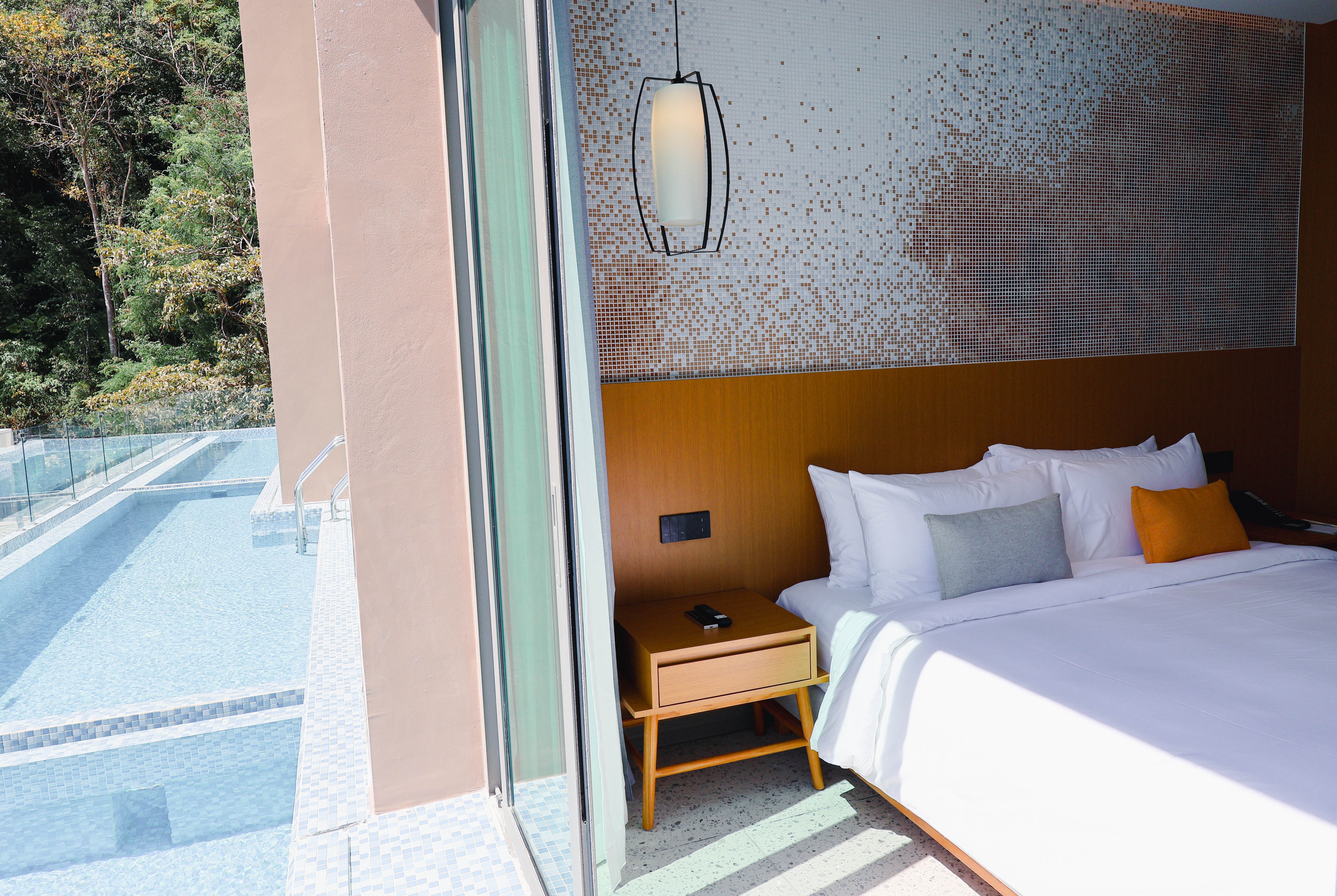 King bed guest room at the Wyndham Garden Phuket Kamala in Phuket, Other than US/Canada