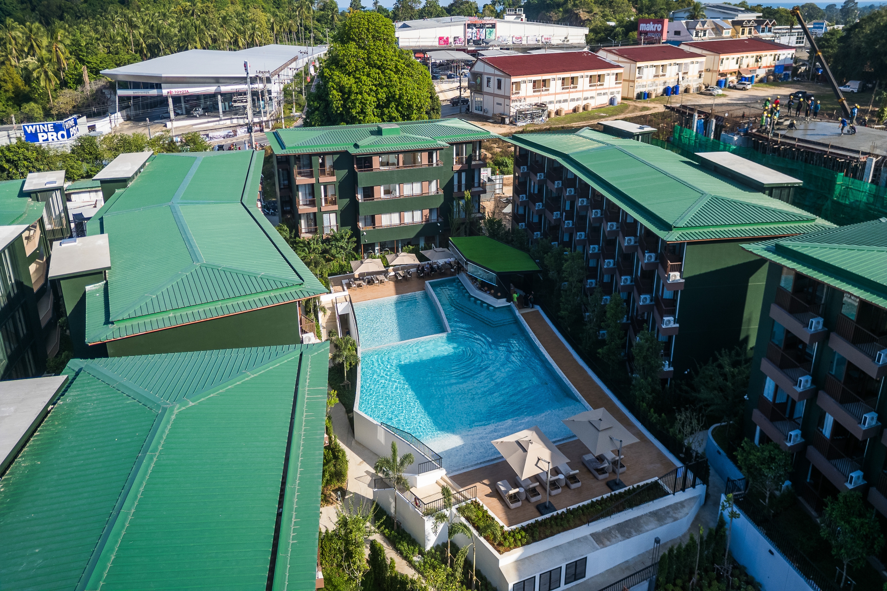Exterior of Wyndham Garden Samui Wing hotel in Surat Thani, Other than US/Canada