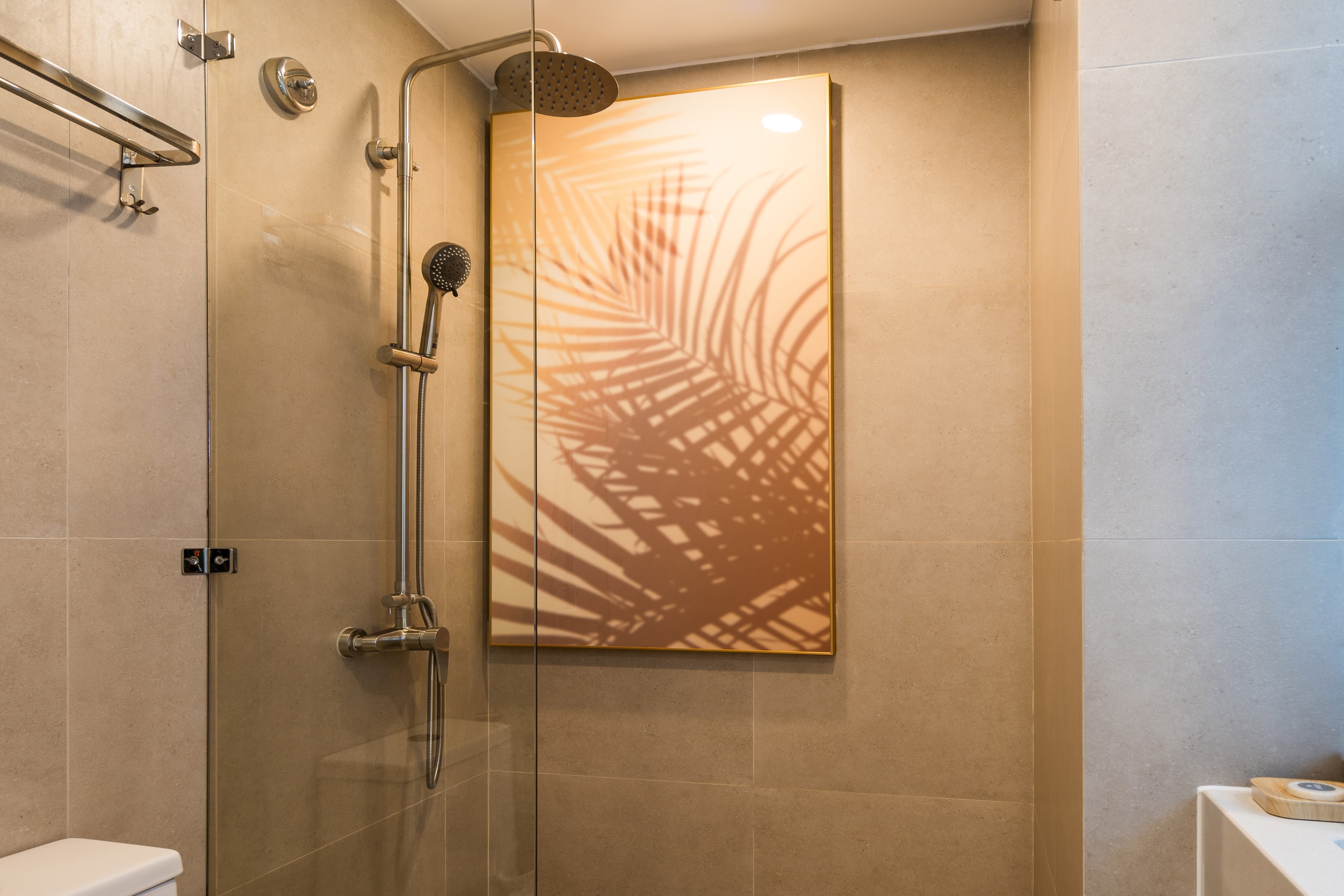 Guest room bath at the Wyndham Garden Samui Wing in Surat Thani, Other than US/Canada