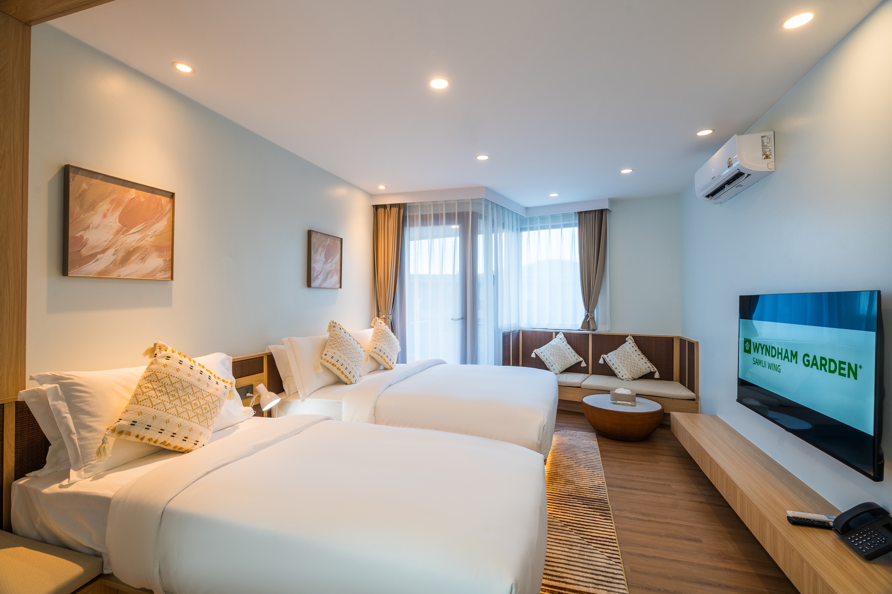 Guest room at the Wyndham Garden Samui Wing in Surat Thani, Other than US/Canada
