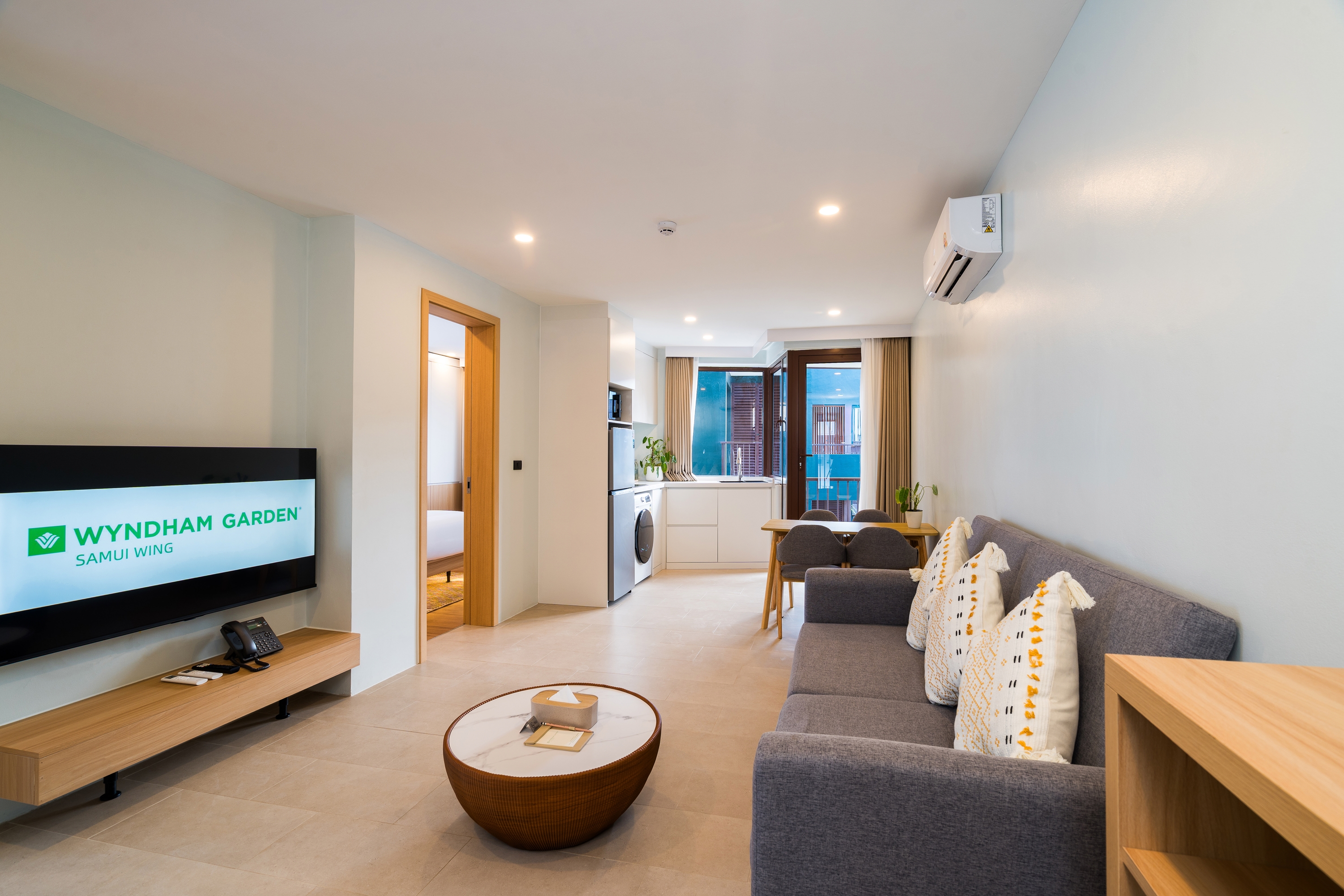 Guest room at the Wyndham Garden Samui Wing in Surat Thani, Other than US/Canada