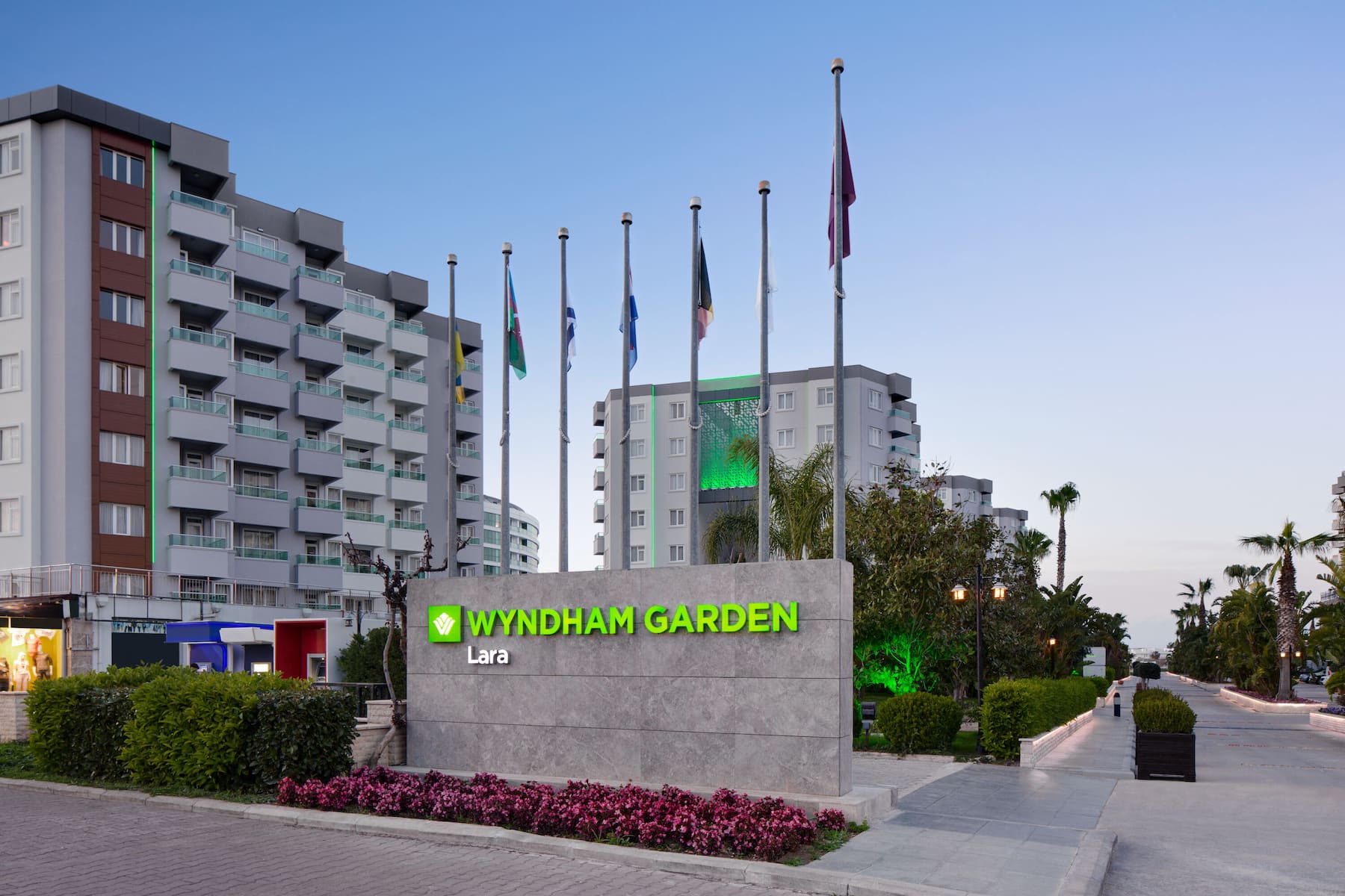 Exterior of Wyndham Garden Lara hotel in Antalya, Other than US/Canada