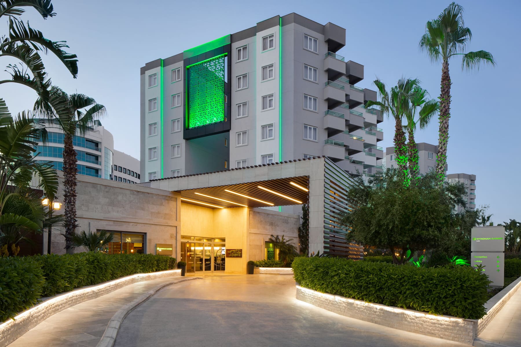 Exterior of Wyndham Garden Lara hotel in Antalya, Other than US/Canada