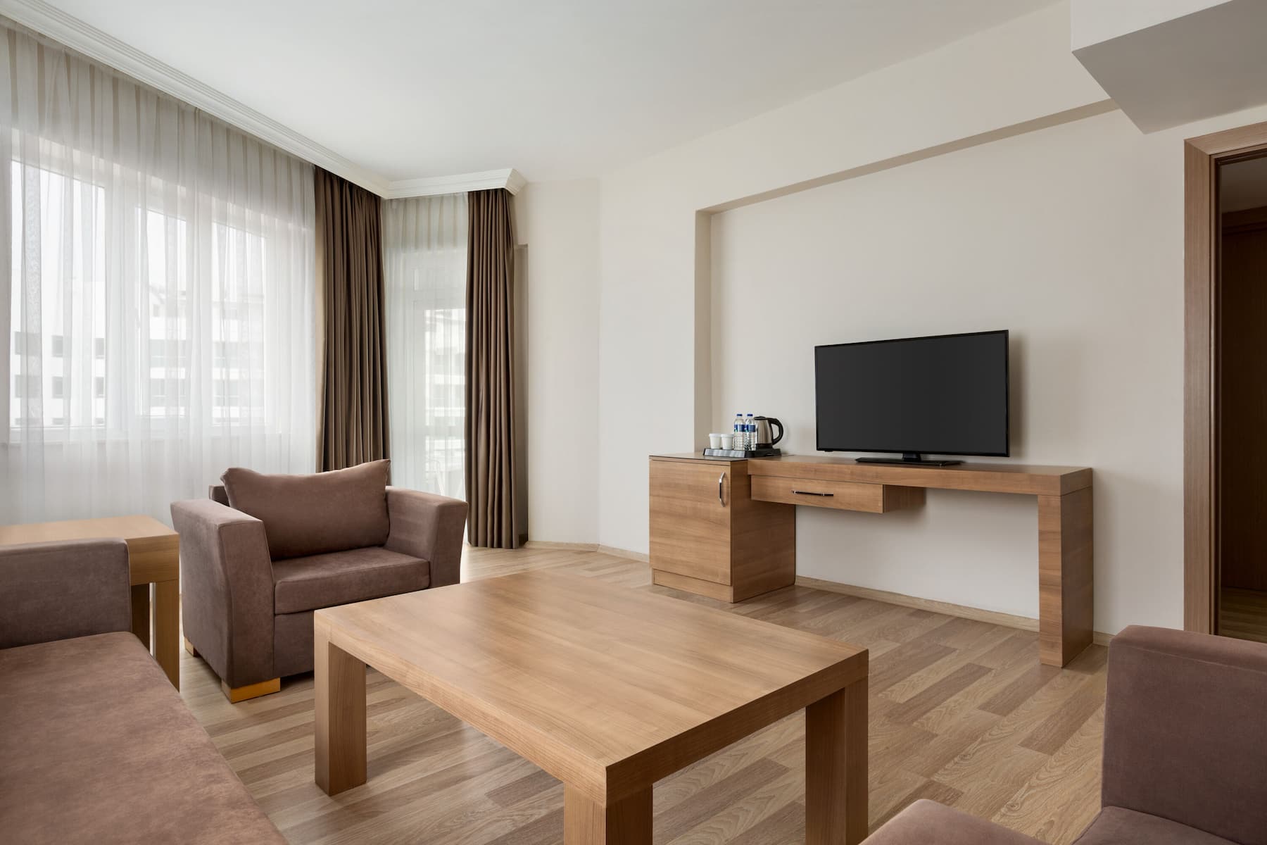 Guest room at the Wyndham Garden Lara in Antalya, Other than US/Canada