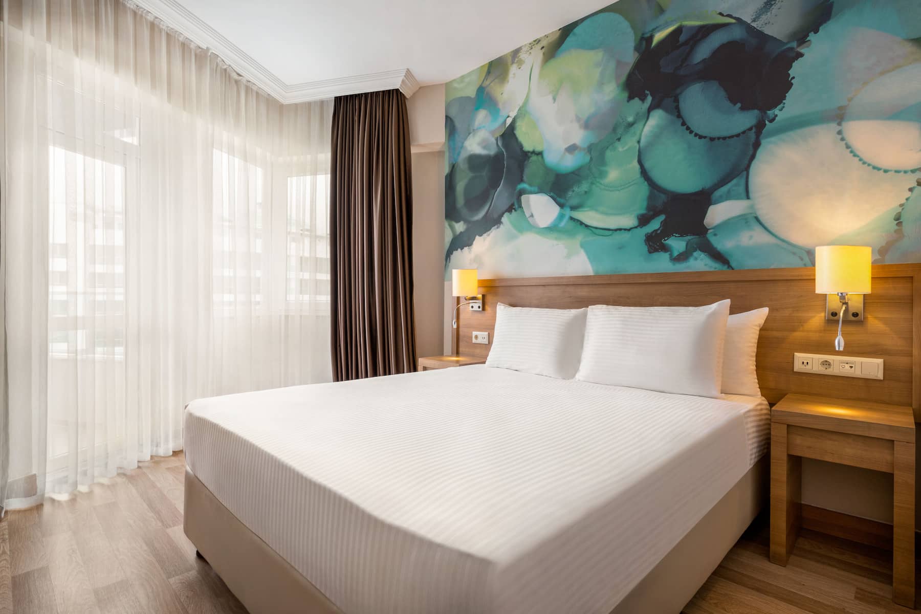Guest room at the Wyndham Garden Lara in Antalya, Other than US/Canada