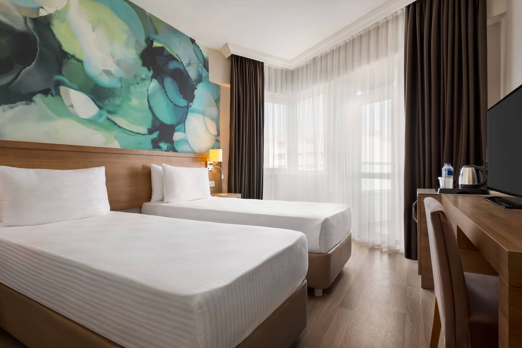 Guest room at the Wyndham Garden Lara in Antalya, Other than US/Canada