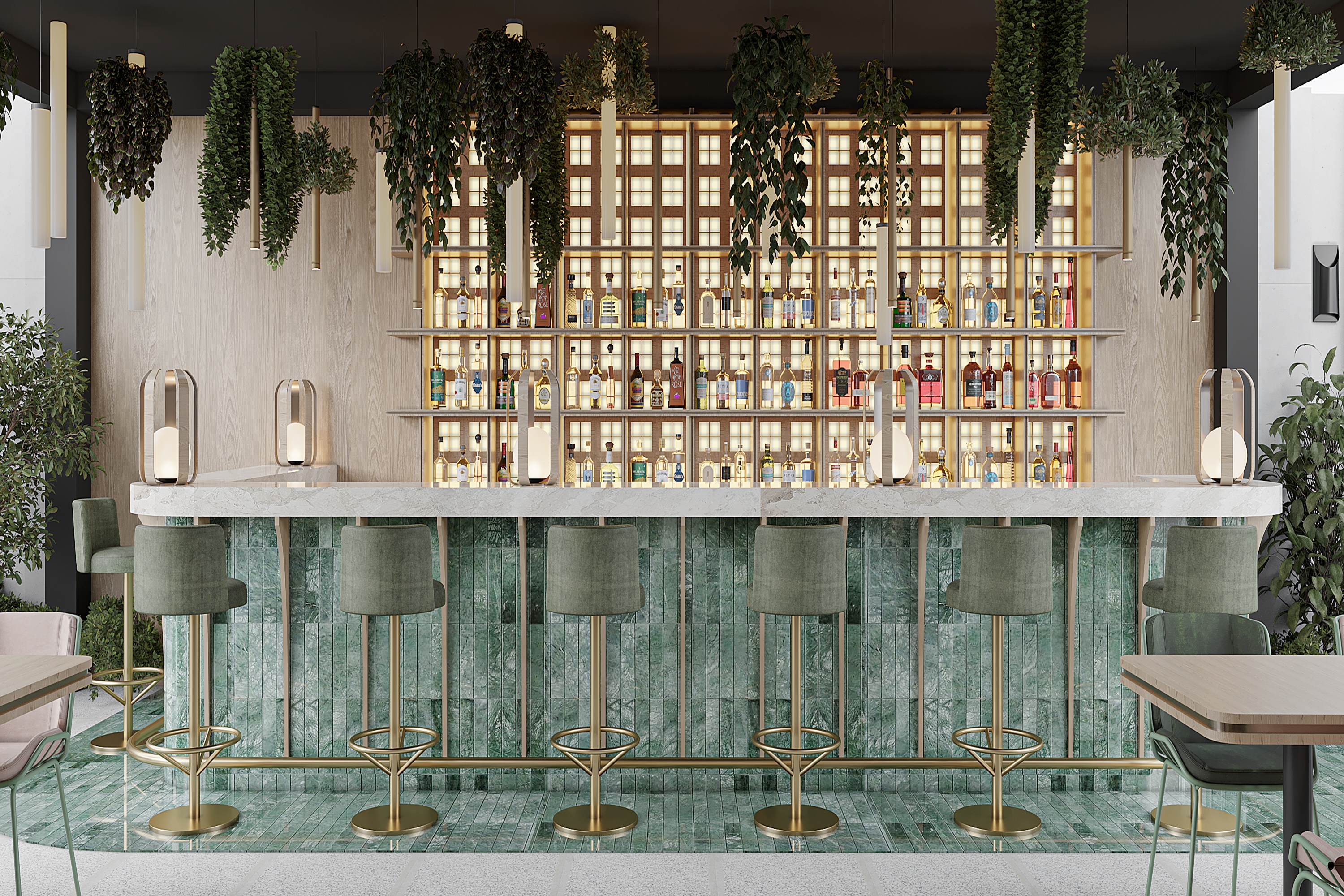 Bar patio at Wyndham Garden Istanbul Tuzla Marina in Istanbul, Other than US/Canada