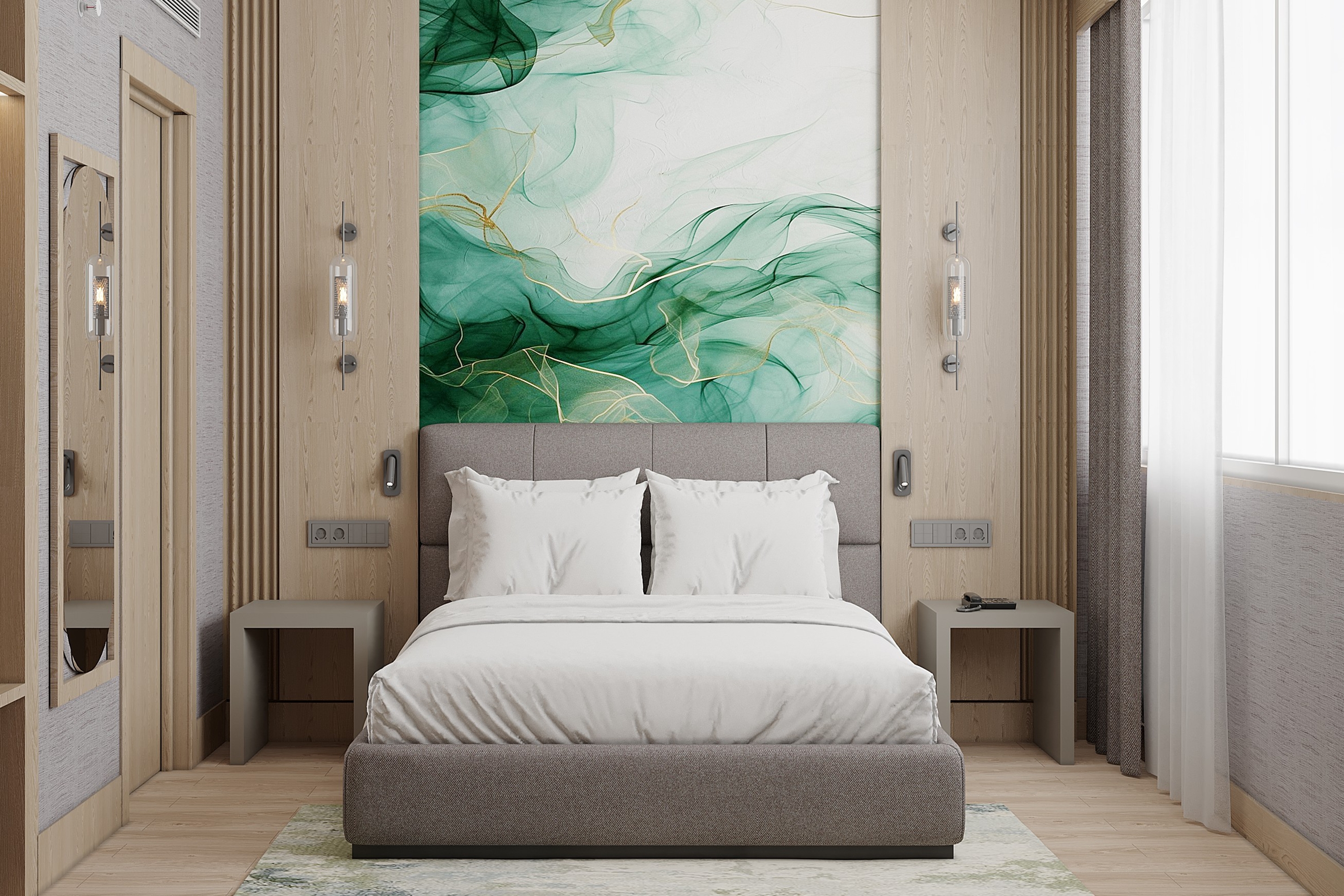 Guest room at the Wyndham Garden Istanbul Tuzla Marina in Istanbul, Other than US/Canada