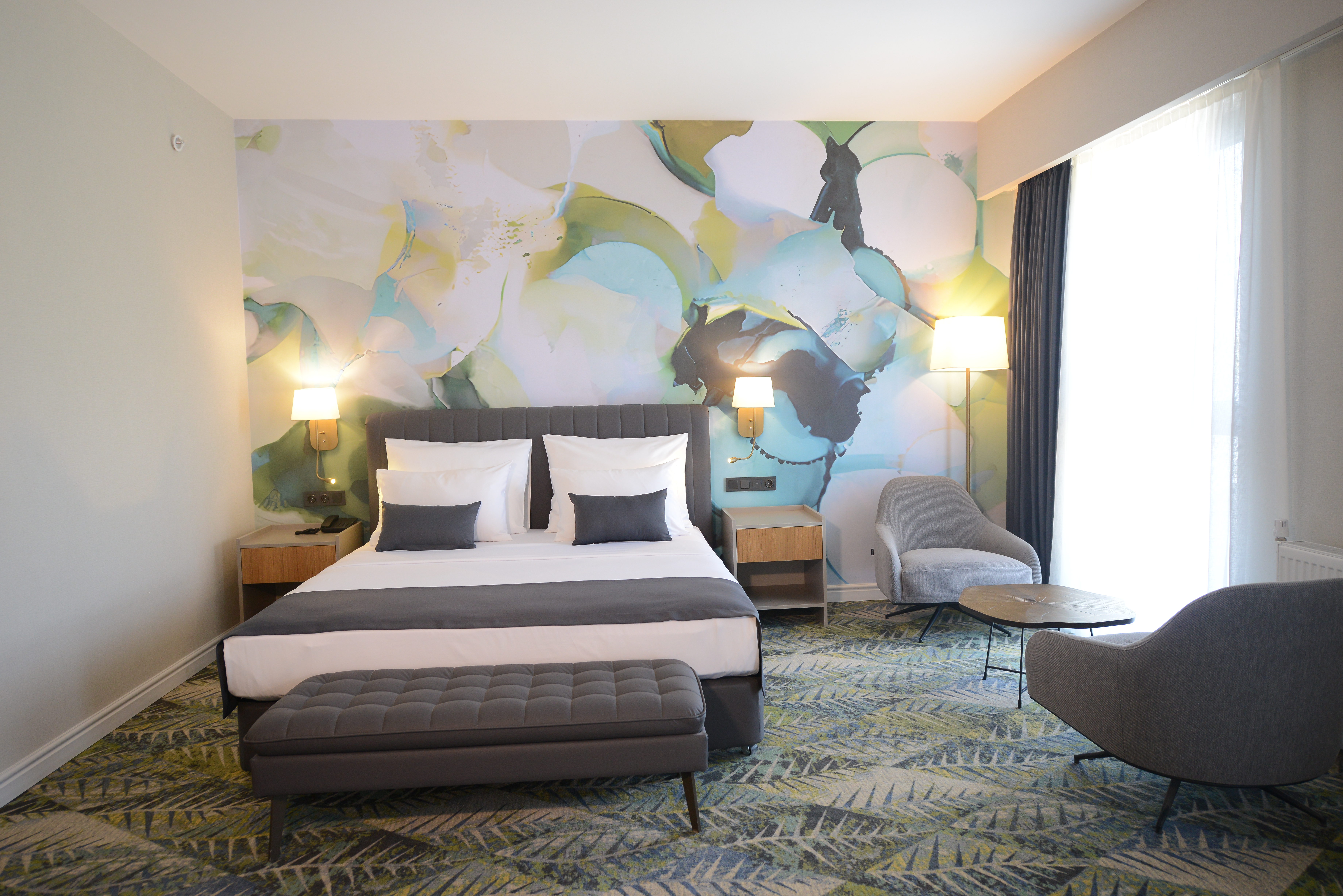 Guest room at the Wyndham Garden Cambasi in Ordu, Other than US/Canada