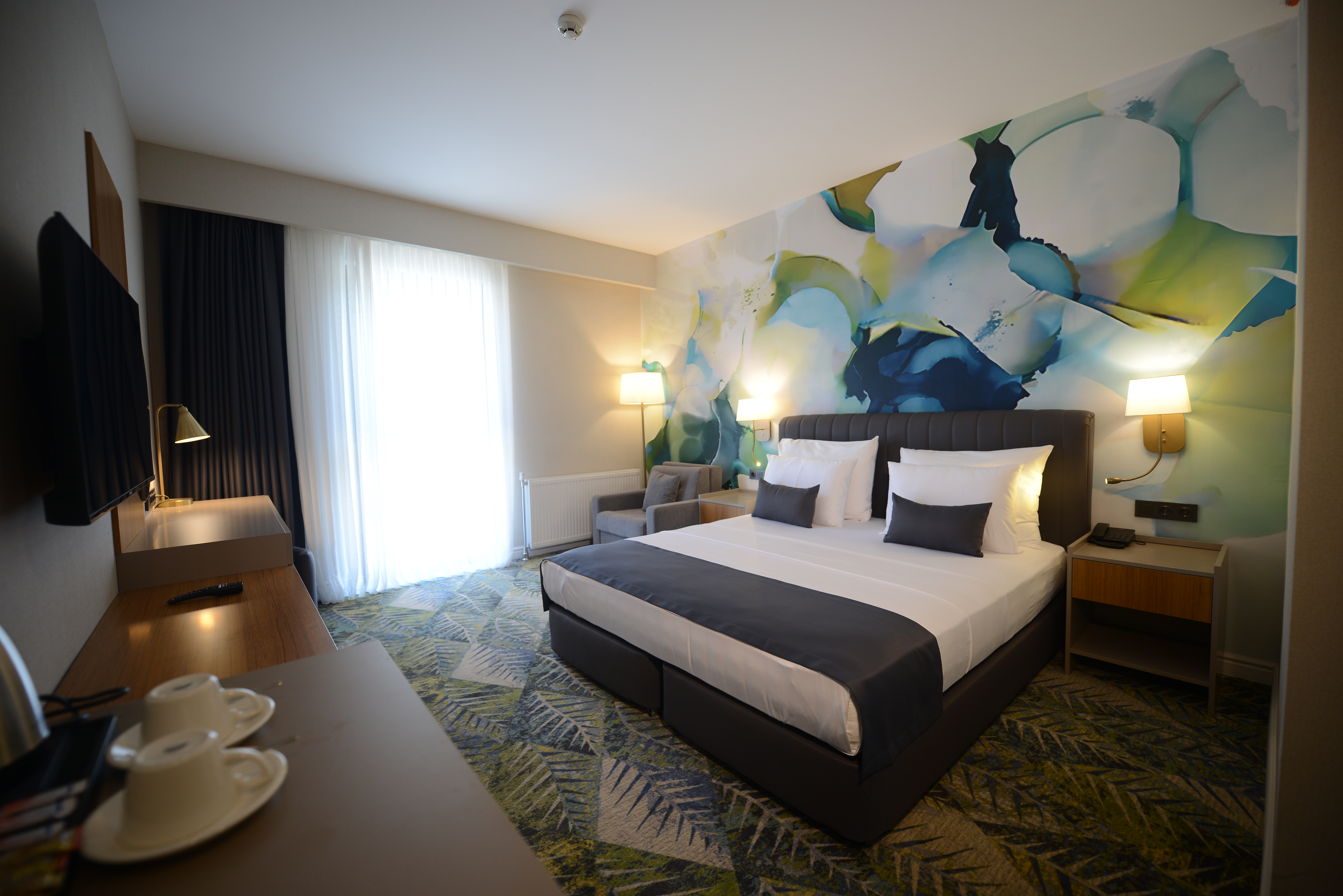 Guest room at the Wyndham Garden Cambasi in Ordu, Other than US/Canada