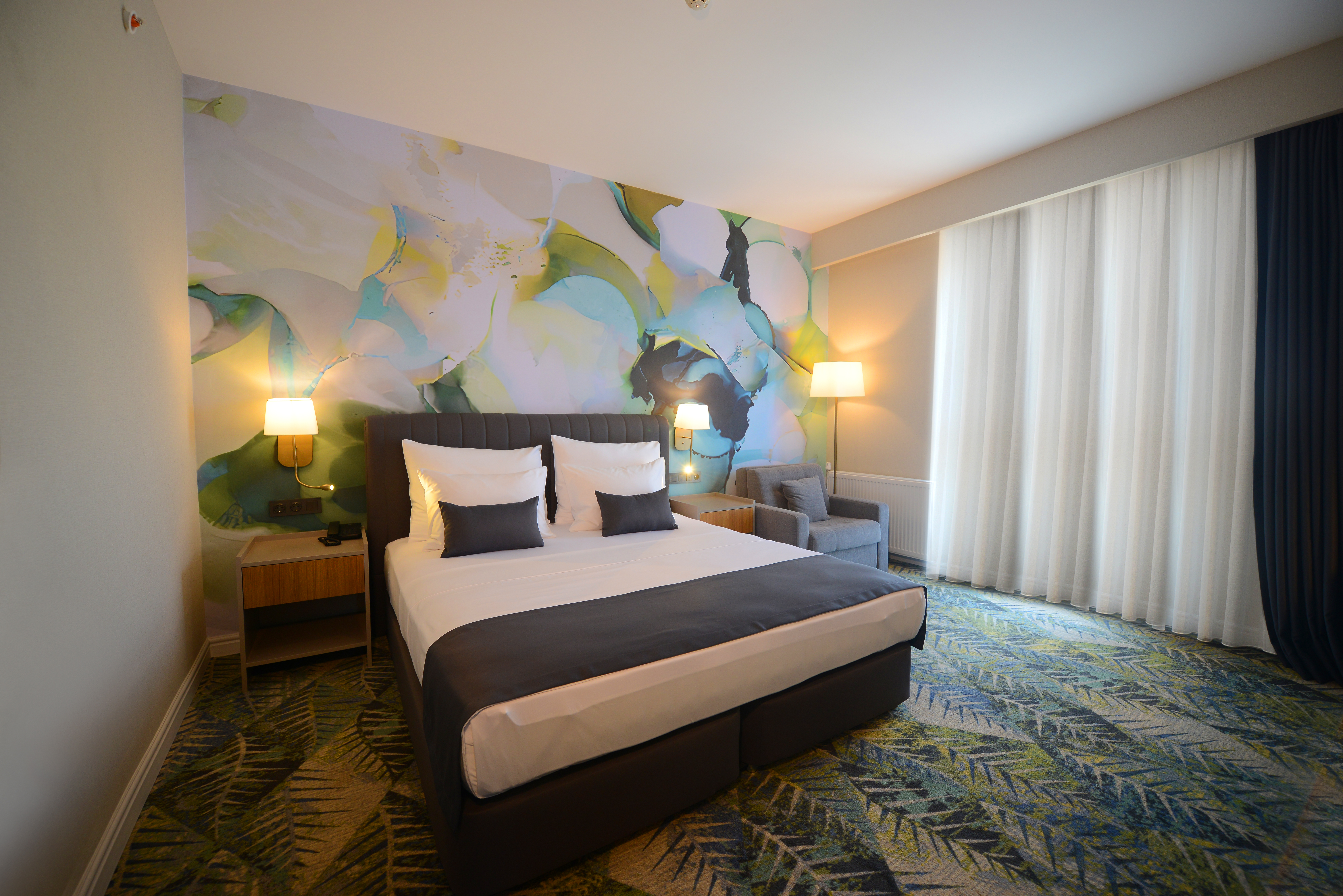 Guest room at the Wyndham Garden Cambasi in Ordu, Other than US/Canada